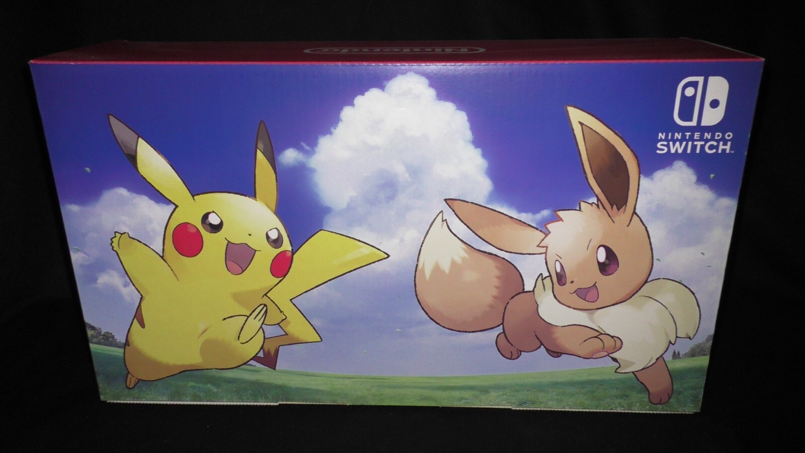New Nintendo Switch Pokemon Eevee Let’s Go Console System Limited Edition
