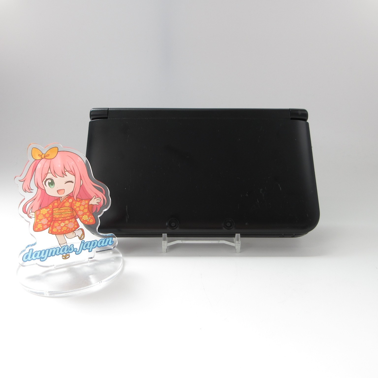 【Very Good】Nintendo 3DS LL XL Black Console ONLY Japanese Edition #Arr0402/01