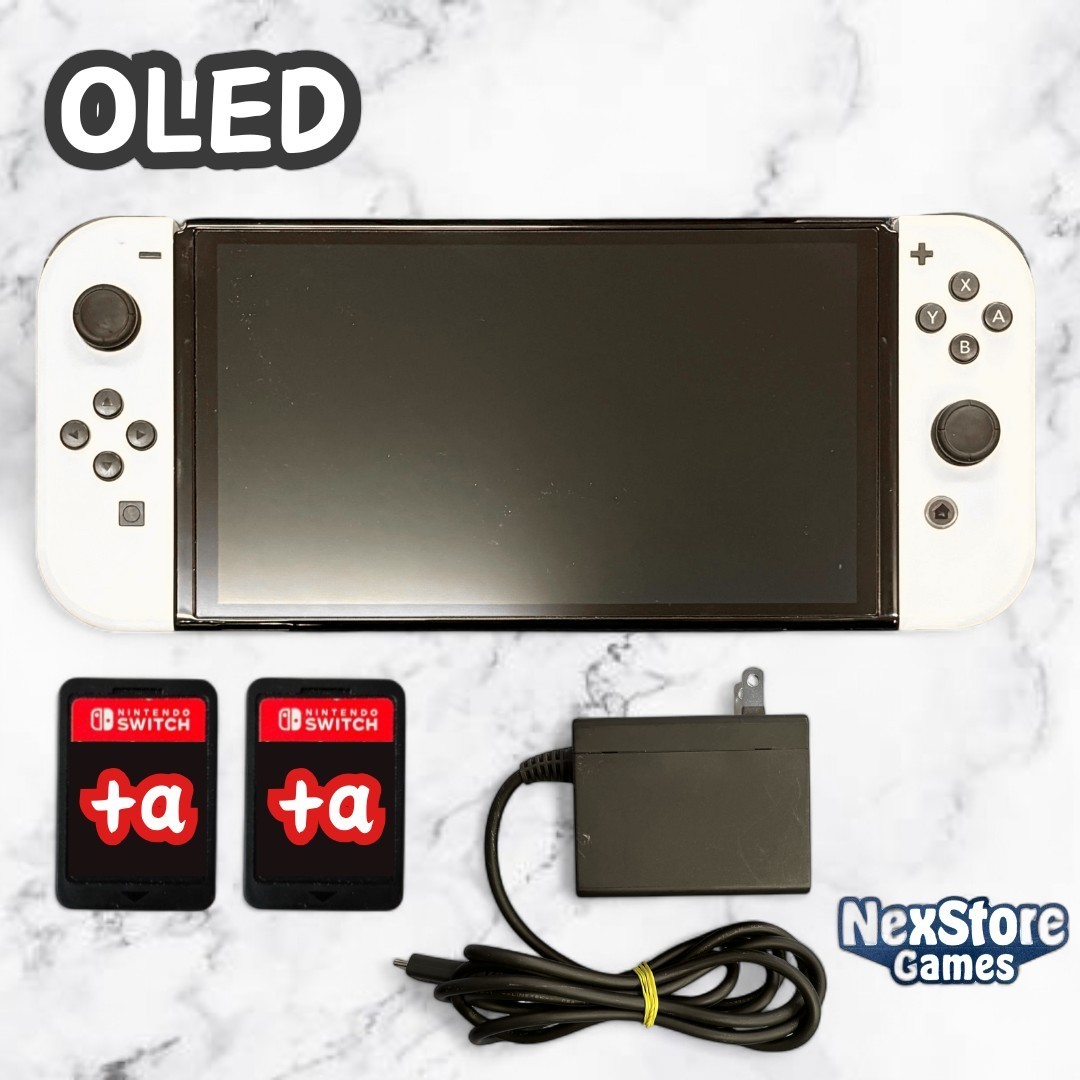 Nintendo Switch Console Tablet OLED HEG-001 Choose Color&accessories Tested Used