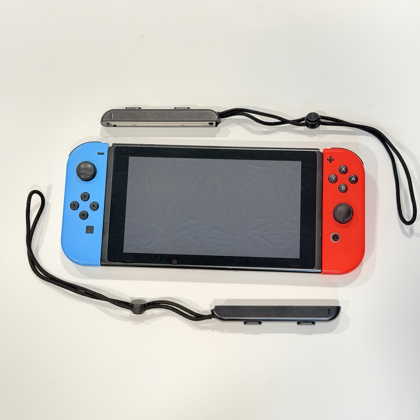 Nintendo Switch Console Neon Blue/Red Joy-Con Lot Won’t Charge Parts Only