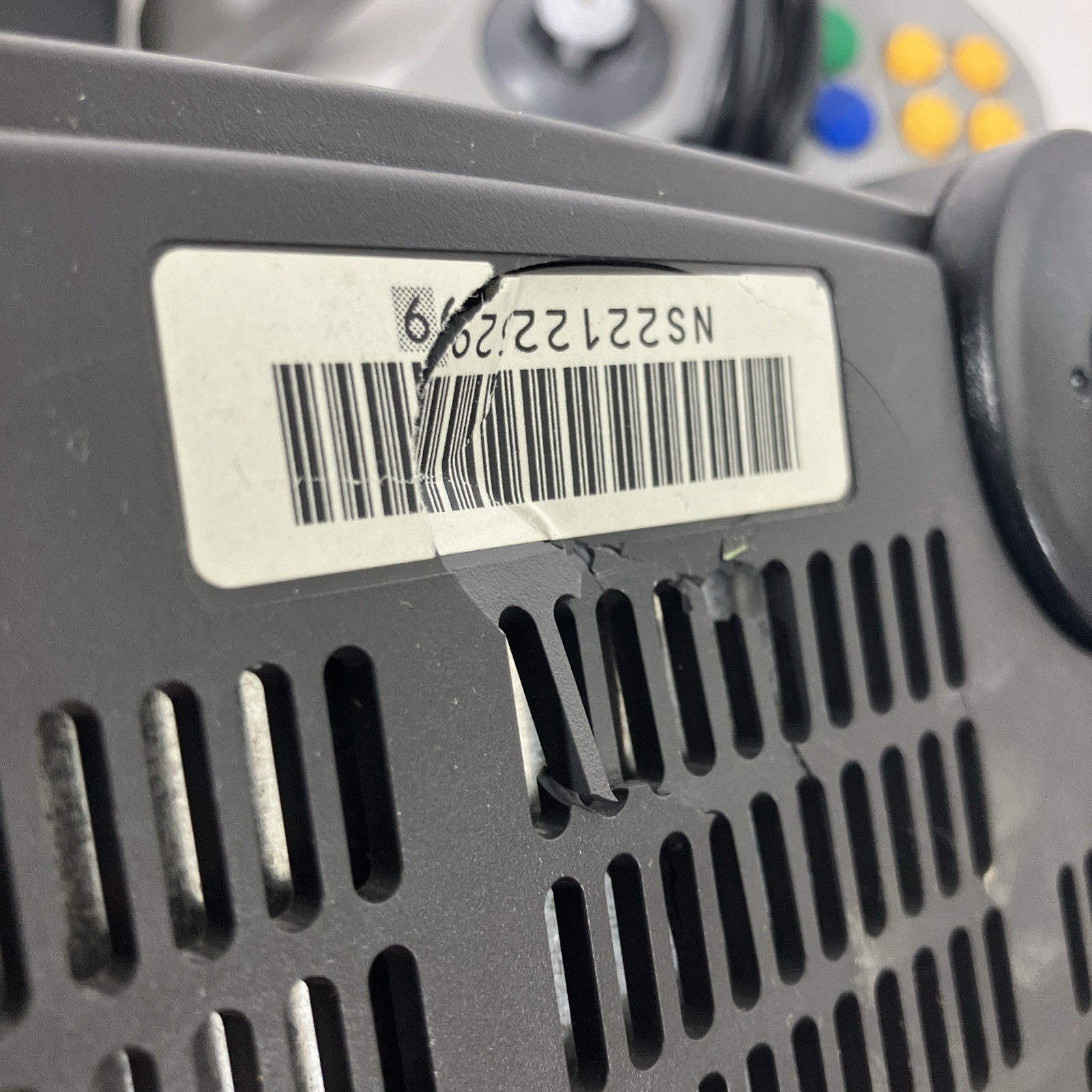 Nintendo 64 Black Console NUS-001 Controller, power, TESTED (small crack)