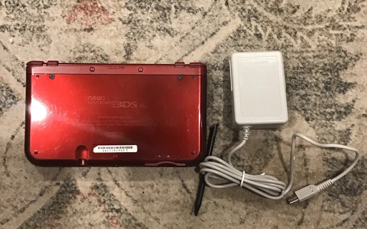 New Nintendo 3DS XL Red Handheld System Tested Works! 2