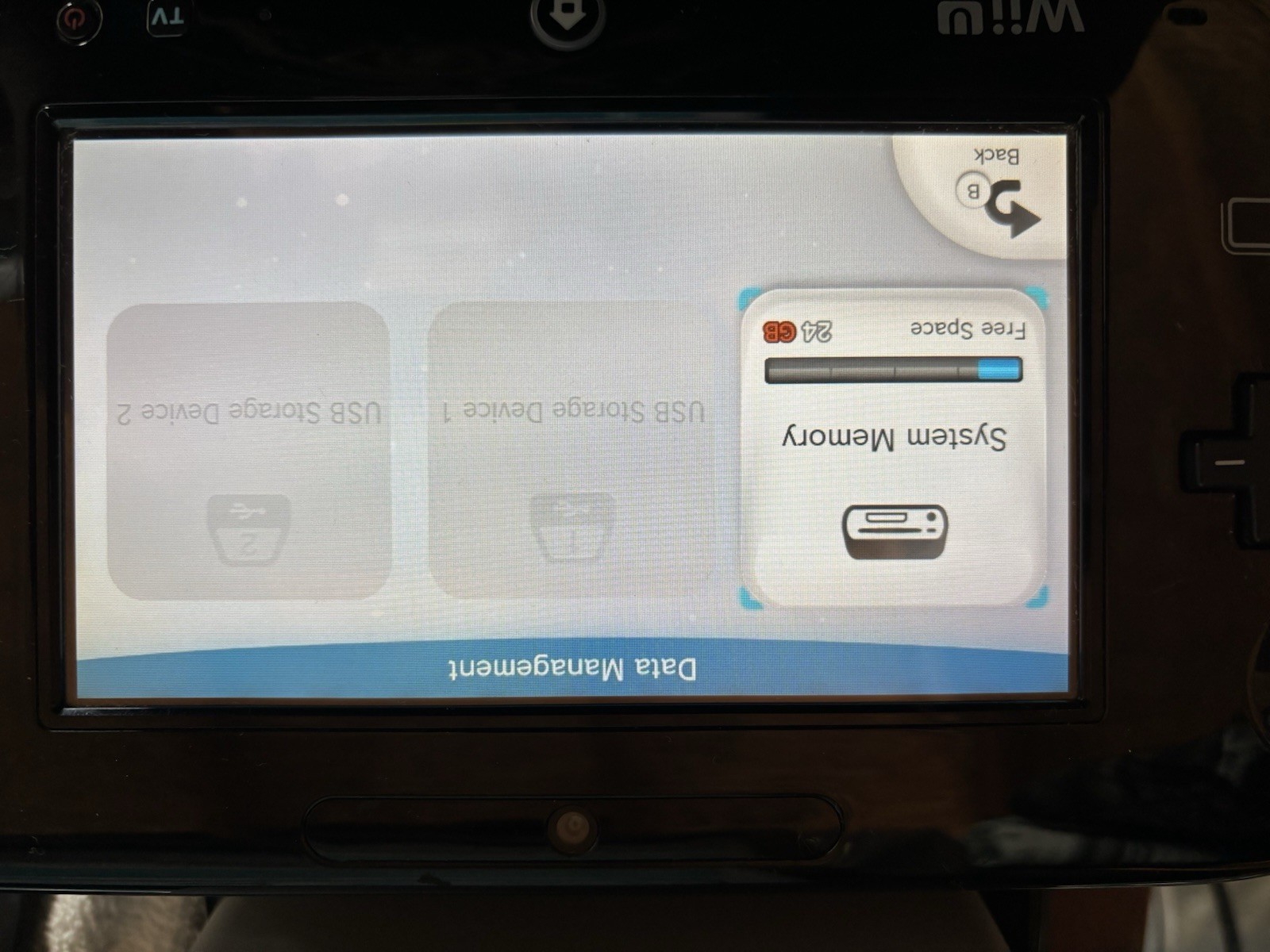 Nintendo Wii U Black 32GB Video Game Console Working See Description