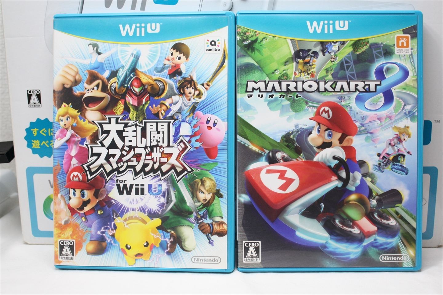 Nintendo Wii U Premium Set Console White 32GB Japanese Region Code #530