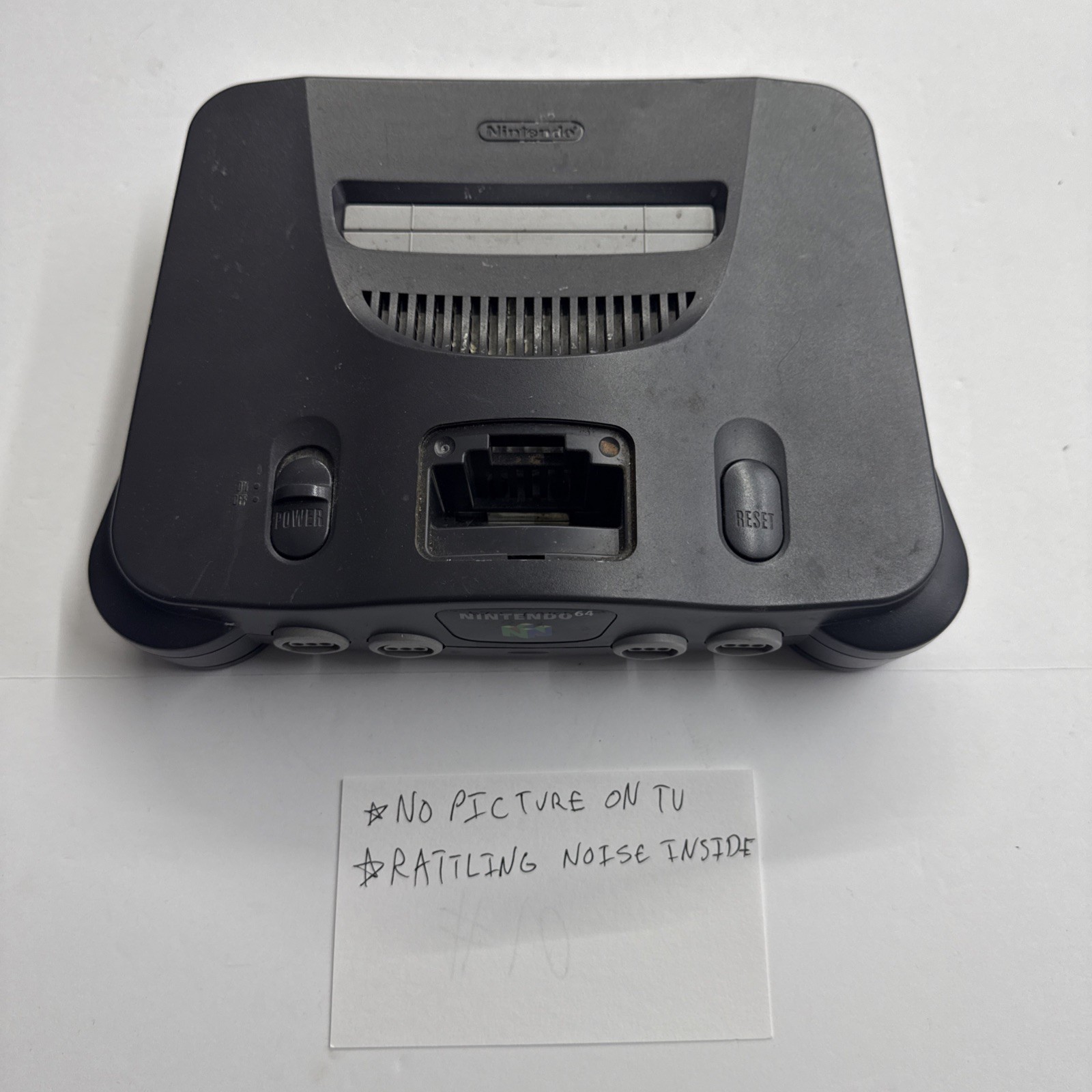 Defective – Nintendo 64 Home Console – Black No Picture N64 #10