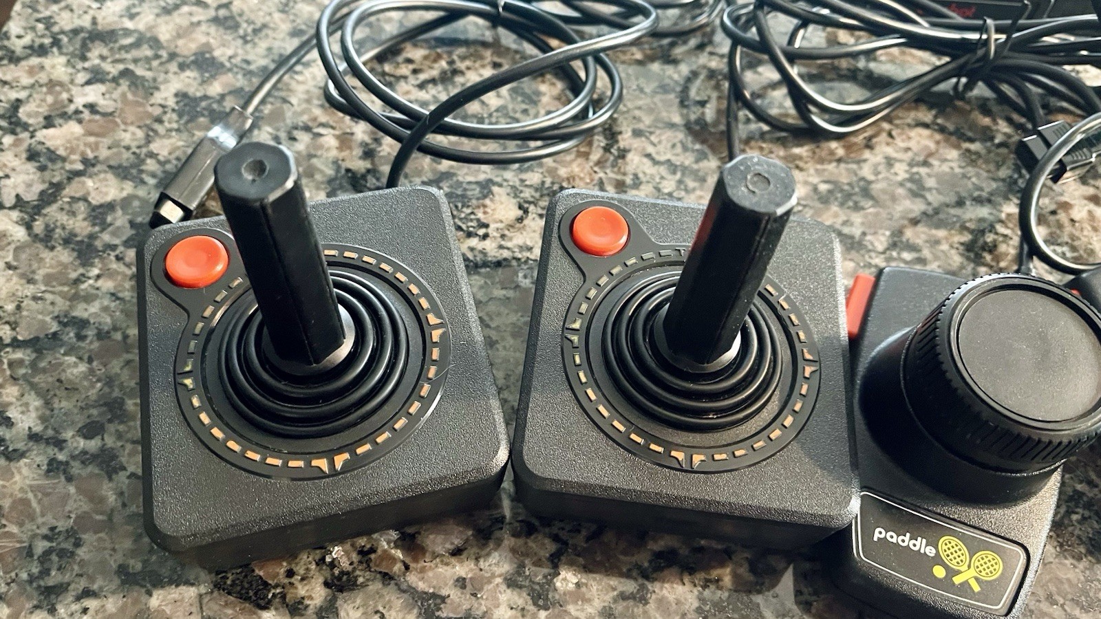 vintage Atari cx2600 video game Console, Controller, Accessories & 15 games lot