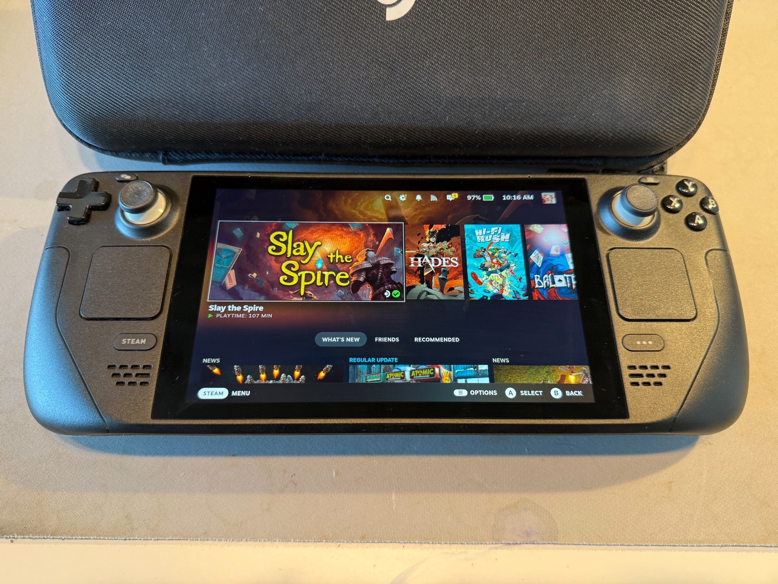 Valve Steam Deck LCD 1TB SSD Handheld Console – Excellent Condition w/ Case