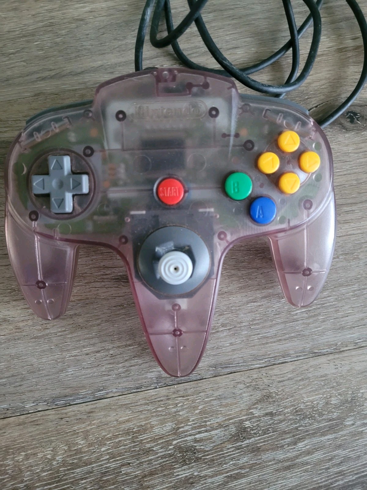 Nintendo 64 Console Bundle For Parts Not Working AS IS Atomic Purple Controller