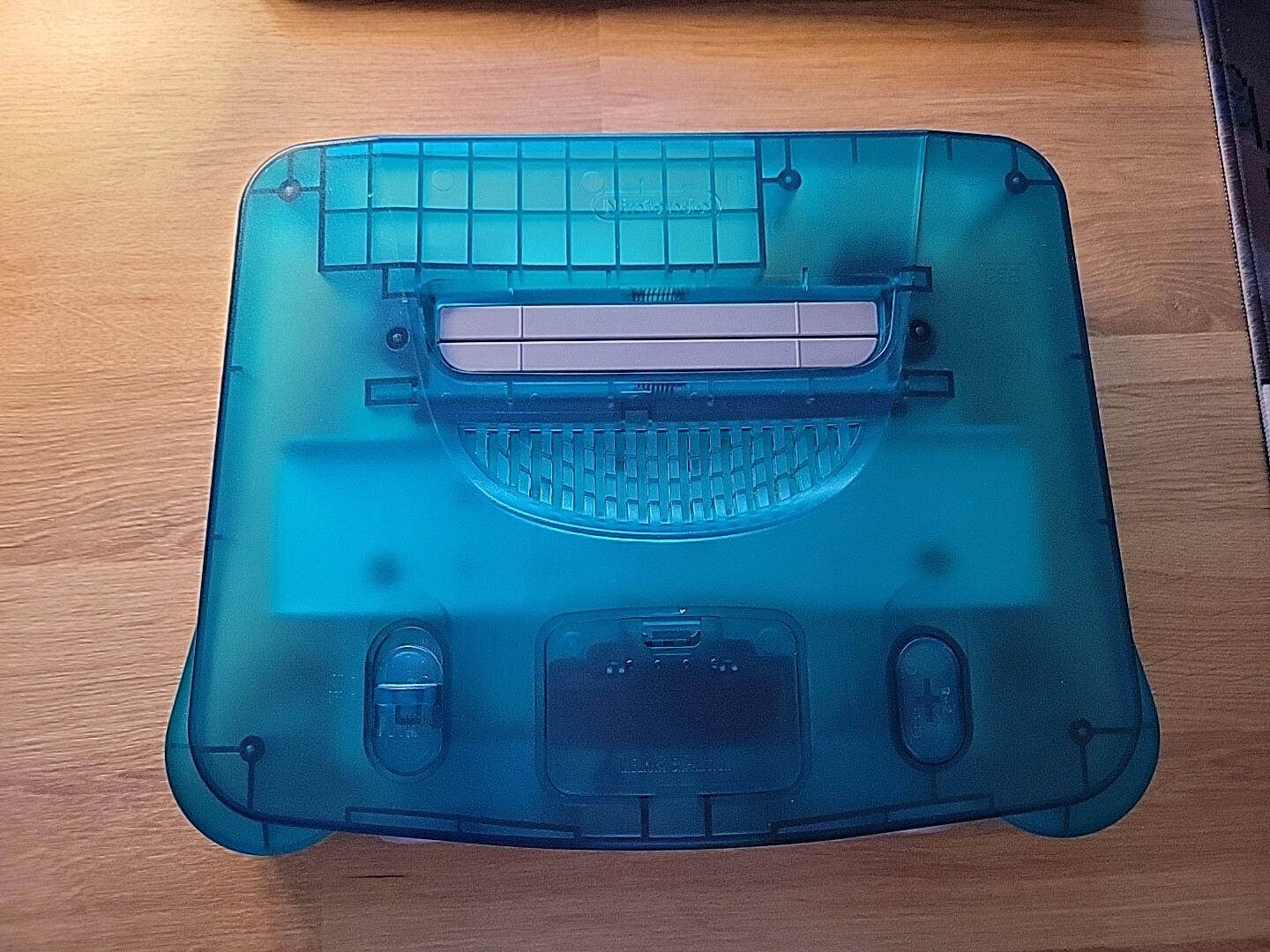 Nintendo 64 N64 Ice Blue Clear Region Free Console Bundle with Controller