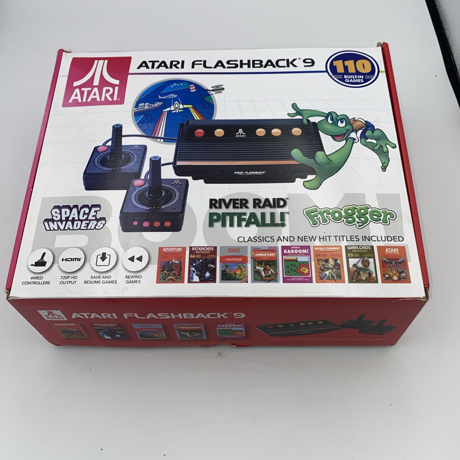 AtGames Atari Flashback 9 Retro Gaming Console Tested and Working