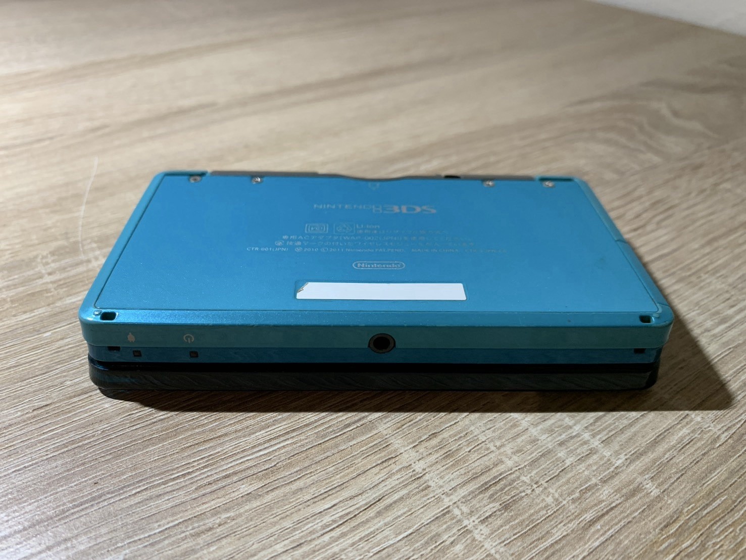 0806 Nintendo 3DS Aqua Blue Normal TESTED