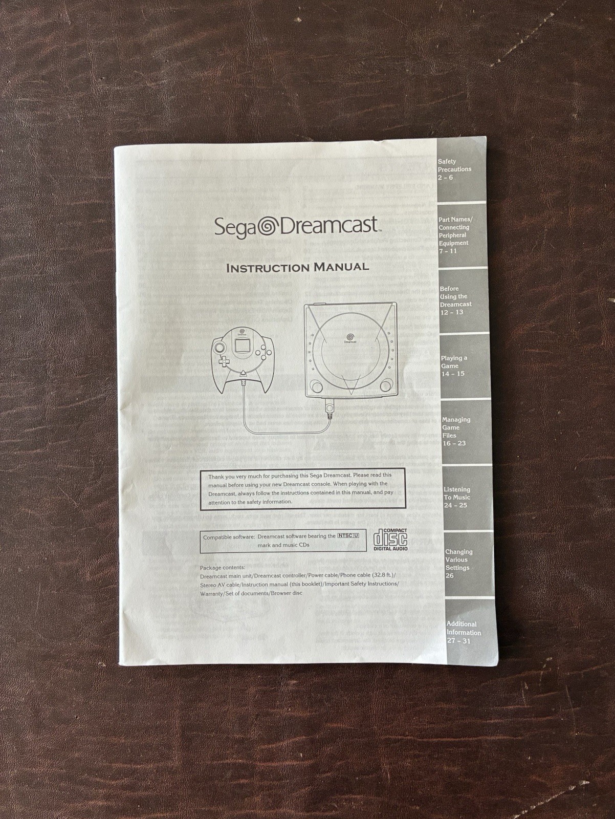 SEGA Dreamcast Console Bundle – TESTED & WORKS