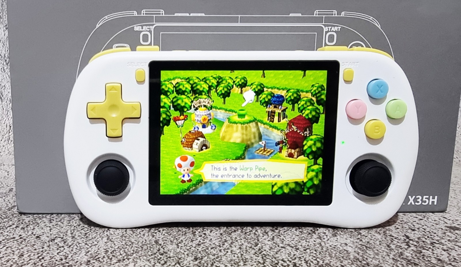 Powkiddy NEW X35H Portable Retro Handheld Game Console RK3566 Linux System