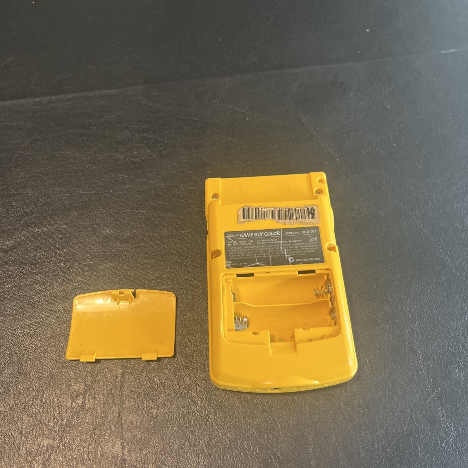 Nintendo Game Boy Color Console CGB-001 – Dandelion Yellow 100% OEM Tested Works