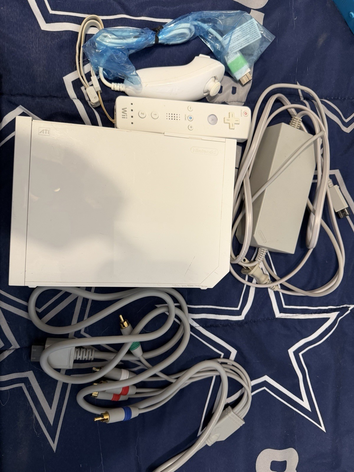 Nintendo Wii 512 MB Home Console RVL-001 – White Tested Working