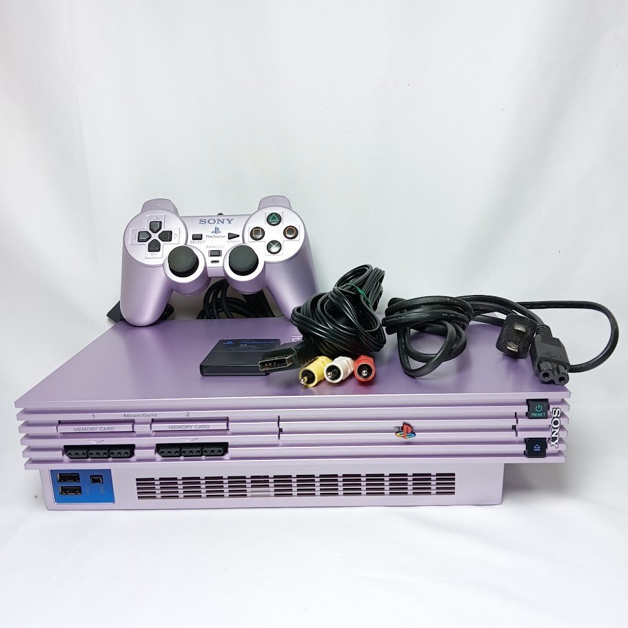 PlayStation 2 PS2 Sakura Pink Console Controller SCPH-39000 NTSC-J Japan Tested