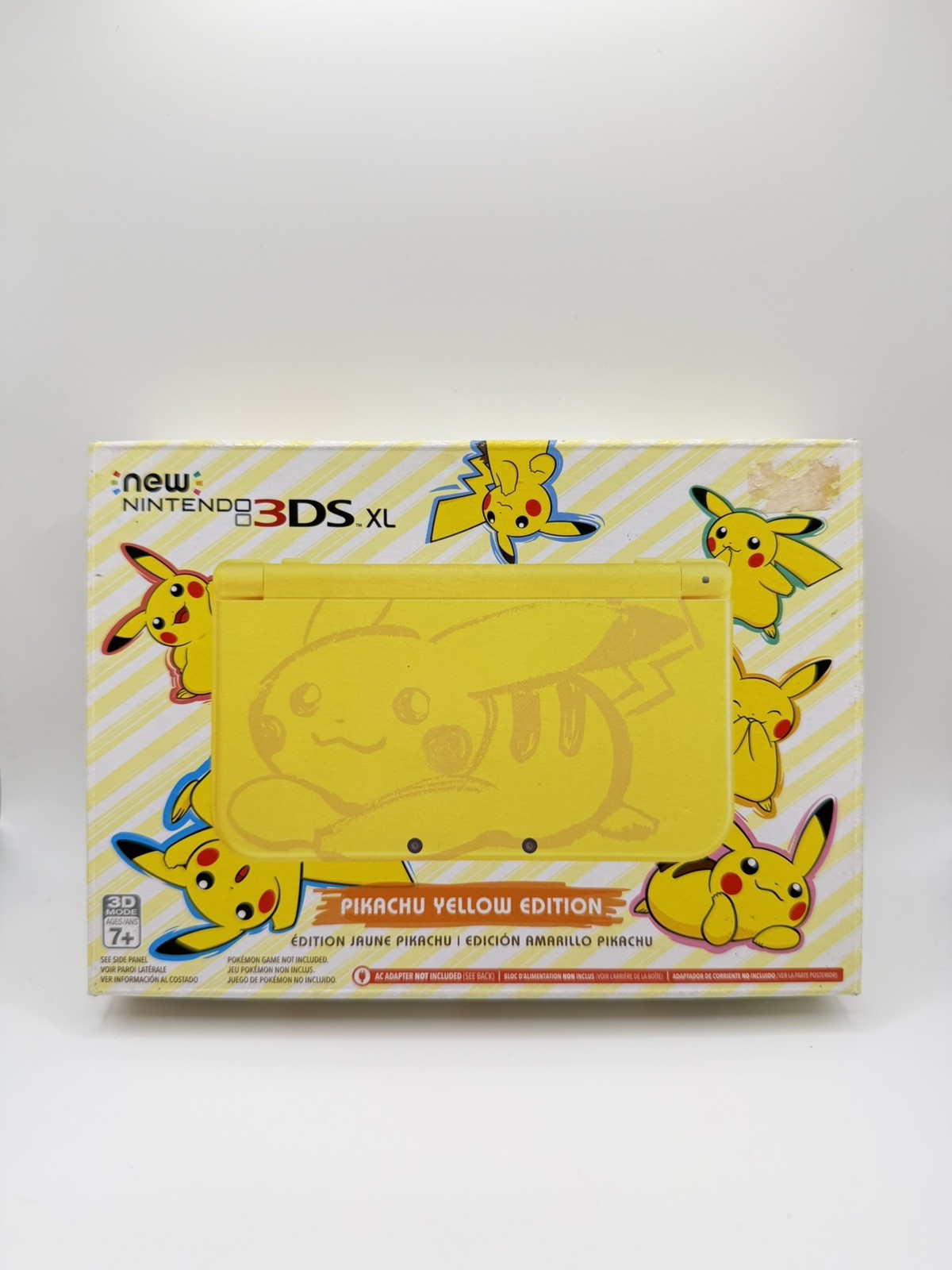 Nintendo New 3DS XL Pikachu Yellow Edition Console IN BOX AUTHENTIC & TESTED