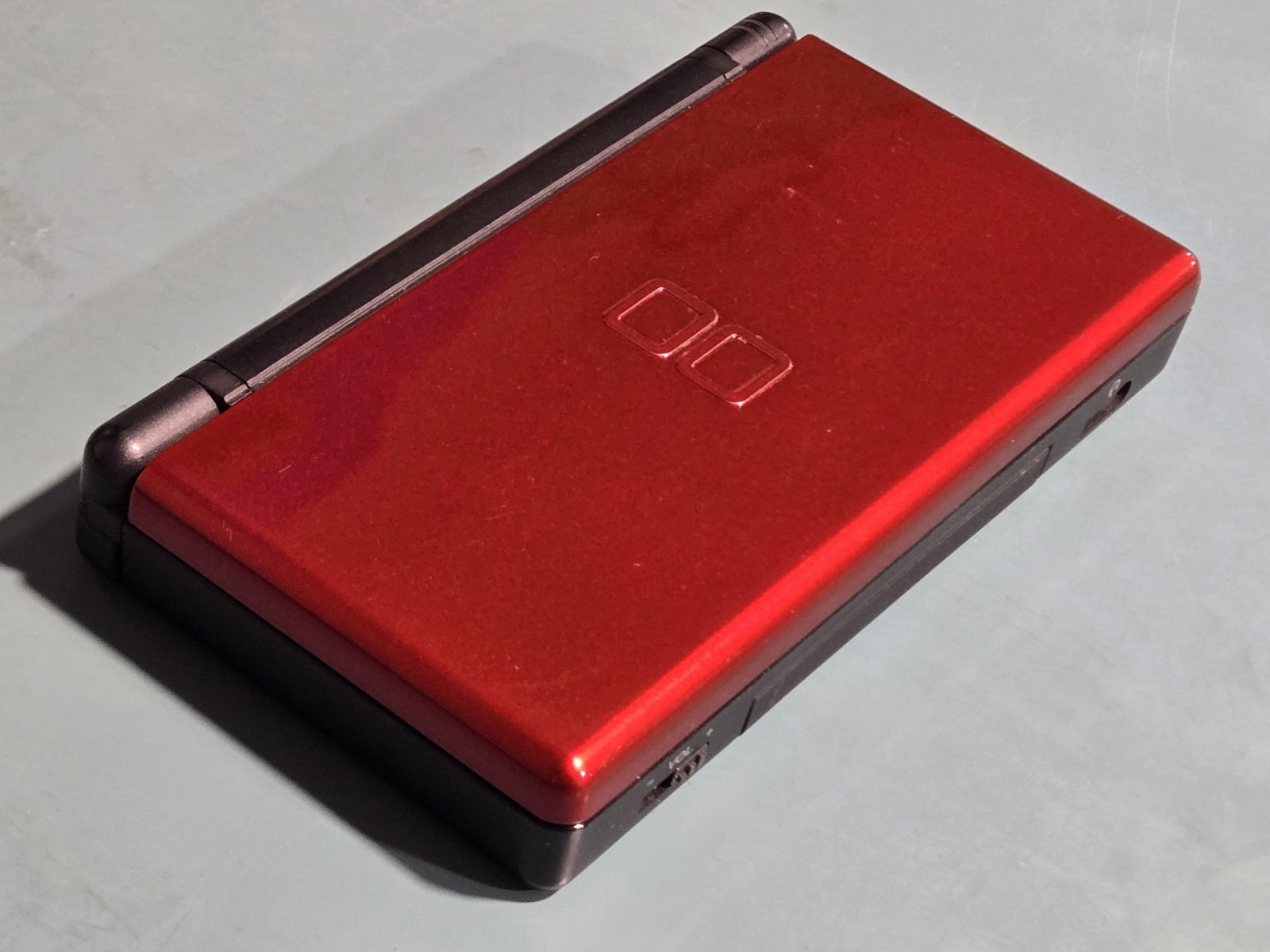 Nintendo DS Lite Crimson Red/Black Tested Working Great Condition!