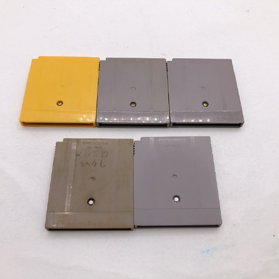 Nintendo Game Boy Pocket Console Yellow 5 Bundle Games Gameboy Tested