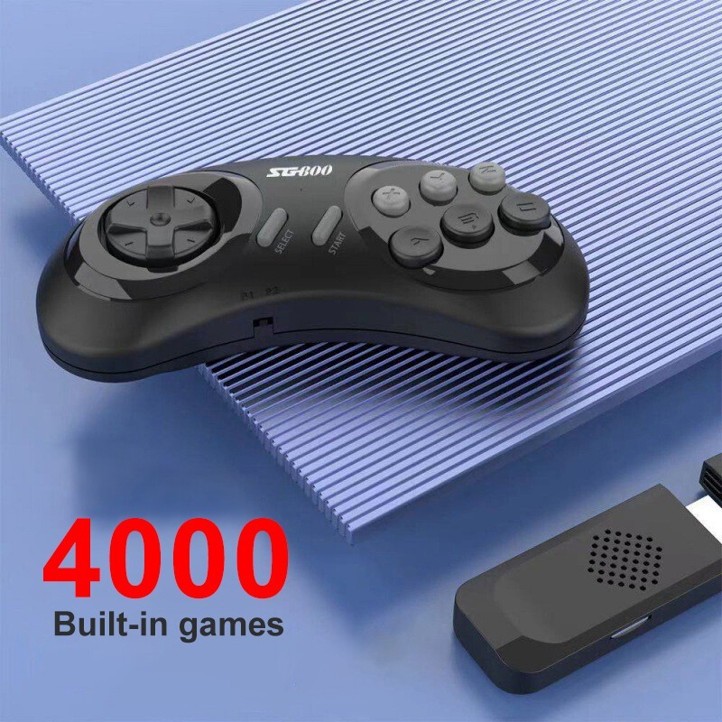 SG800 Retro Game Console HD TV Video Game Stick 16Bit For Sega Genesis 4000 Game