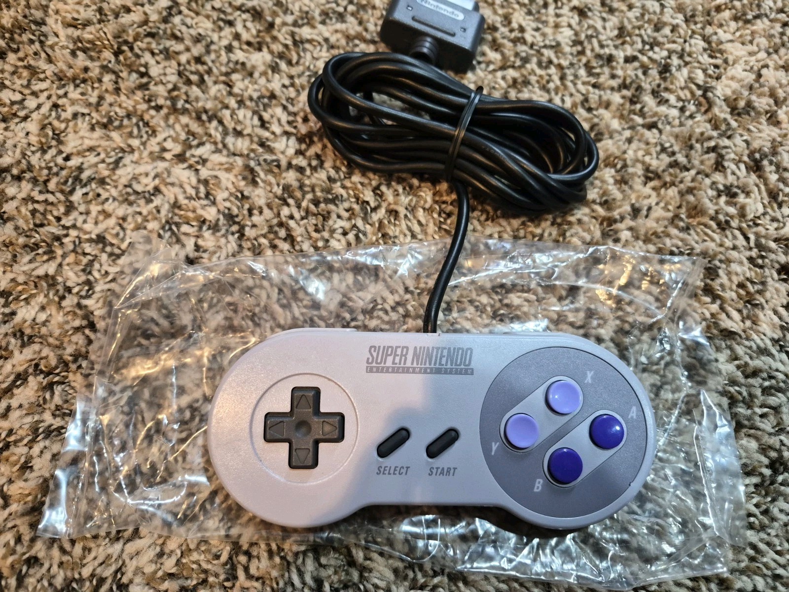 Super Nintendo SNES Console CONTROL SET CIB Complete in Box BARELY USED!