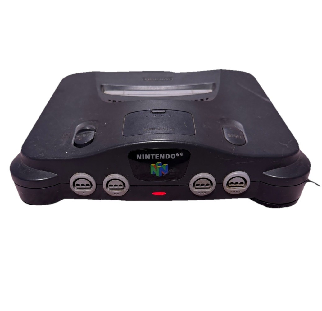 Nintendo 64 (NUS-001) Black Home Console NTSC-U/C Multiplayer with Expansion Pak