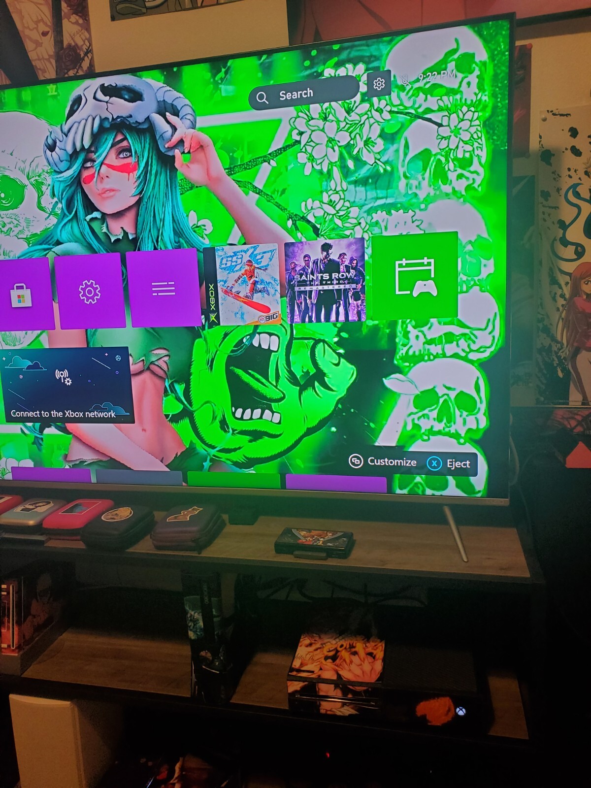 Microsoft Xbox One 500GB Black Console + Fairy Tail Skin & Remote