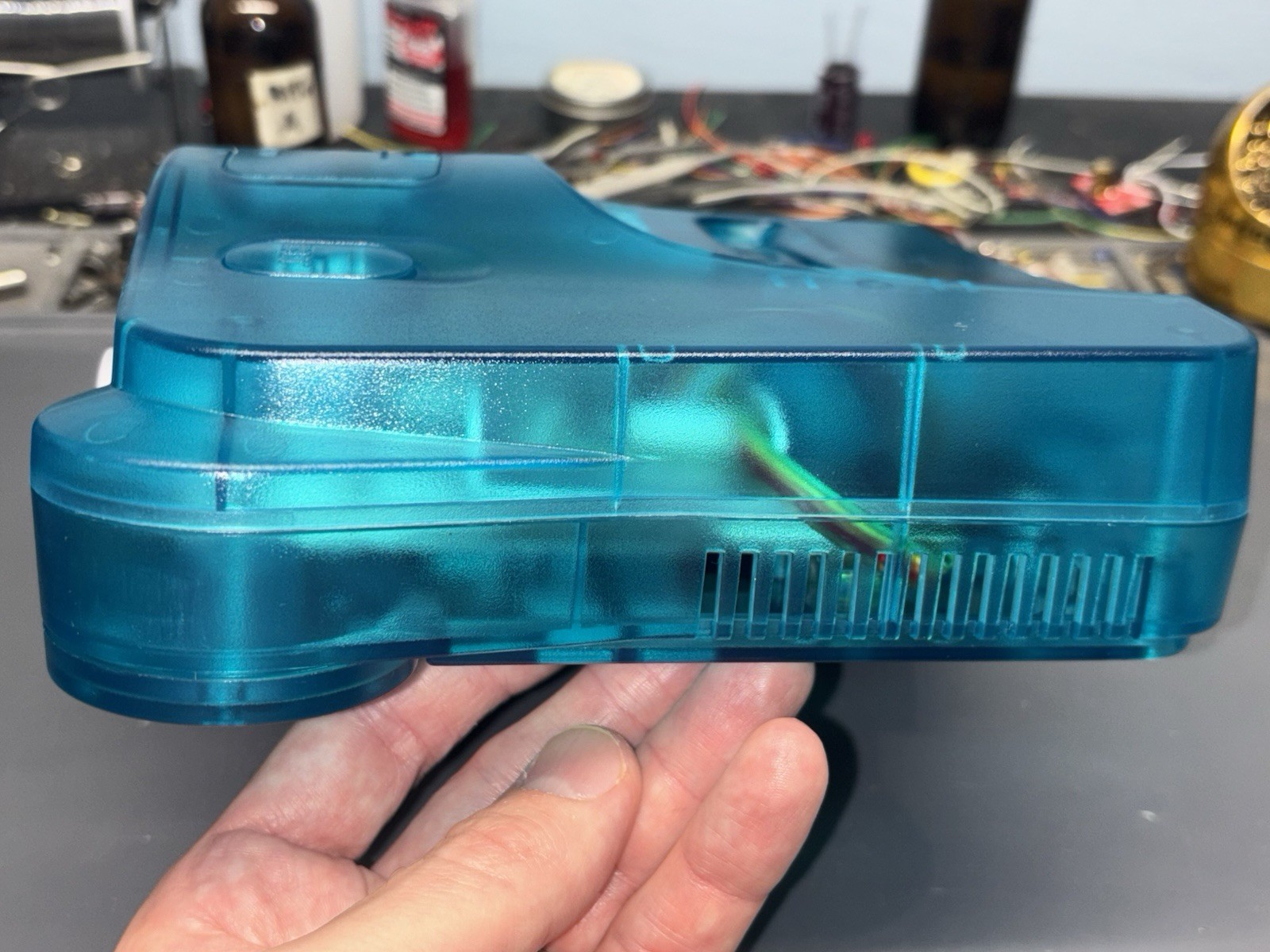 Ultimate Advanced RGB N64 Ice Blue Recap Deblur IGR Nintendo 64 Region