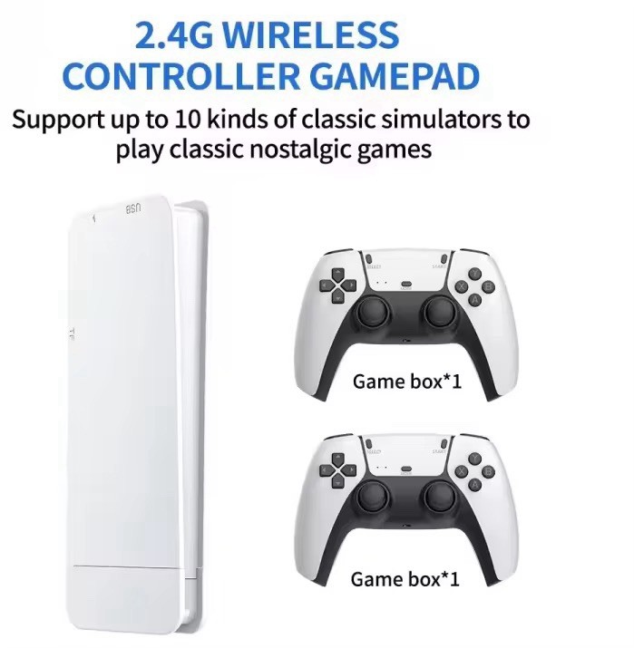 4K Retro Game Stick Built-in 20000+ Games, HDMI Output 3D Nostalgia 64g Memory