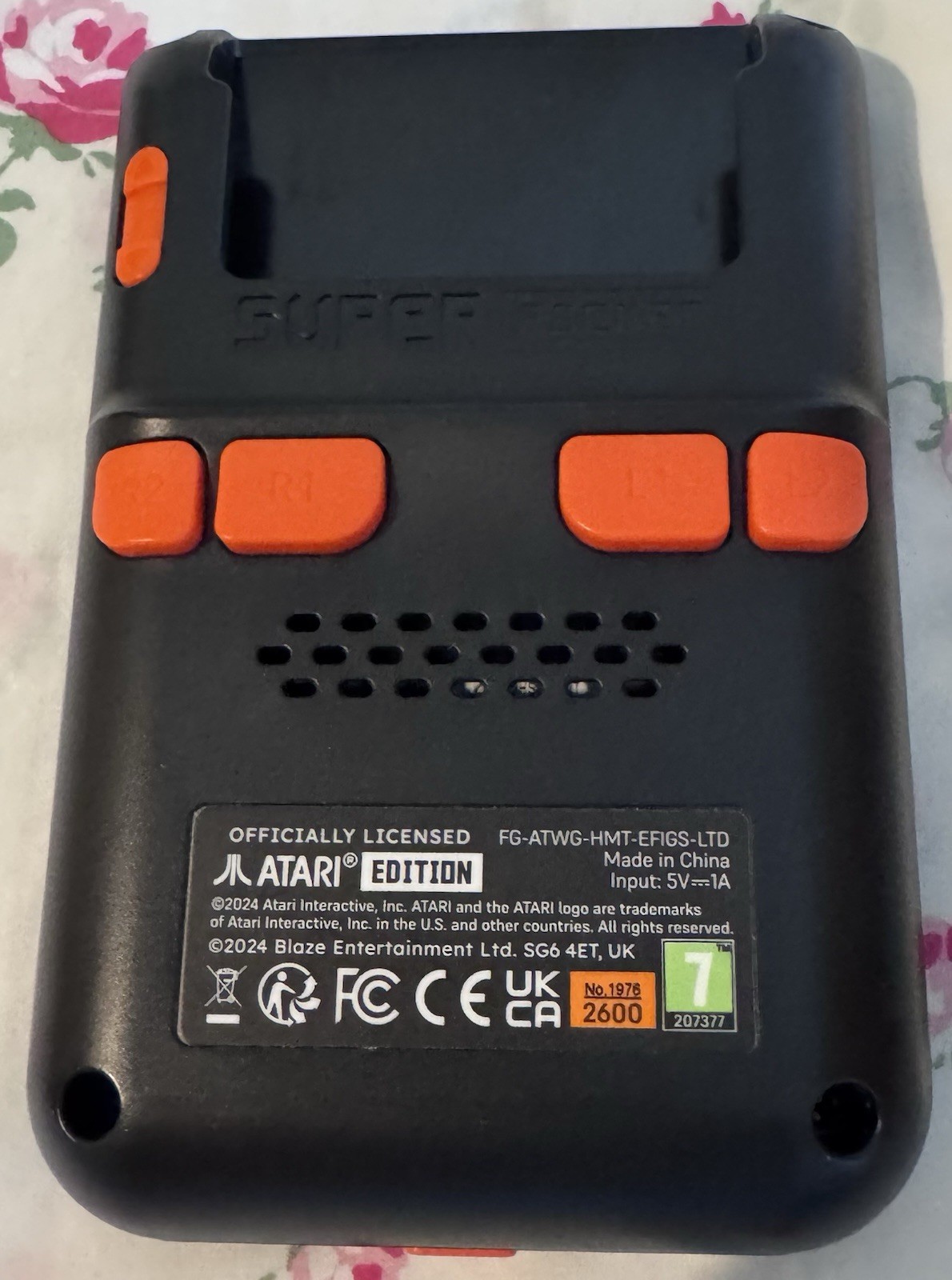 Hyper Mega Tech Limited Edition Atari Super Pocket (Evercade) In Box