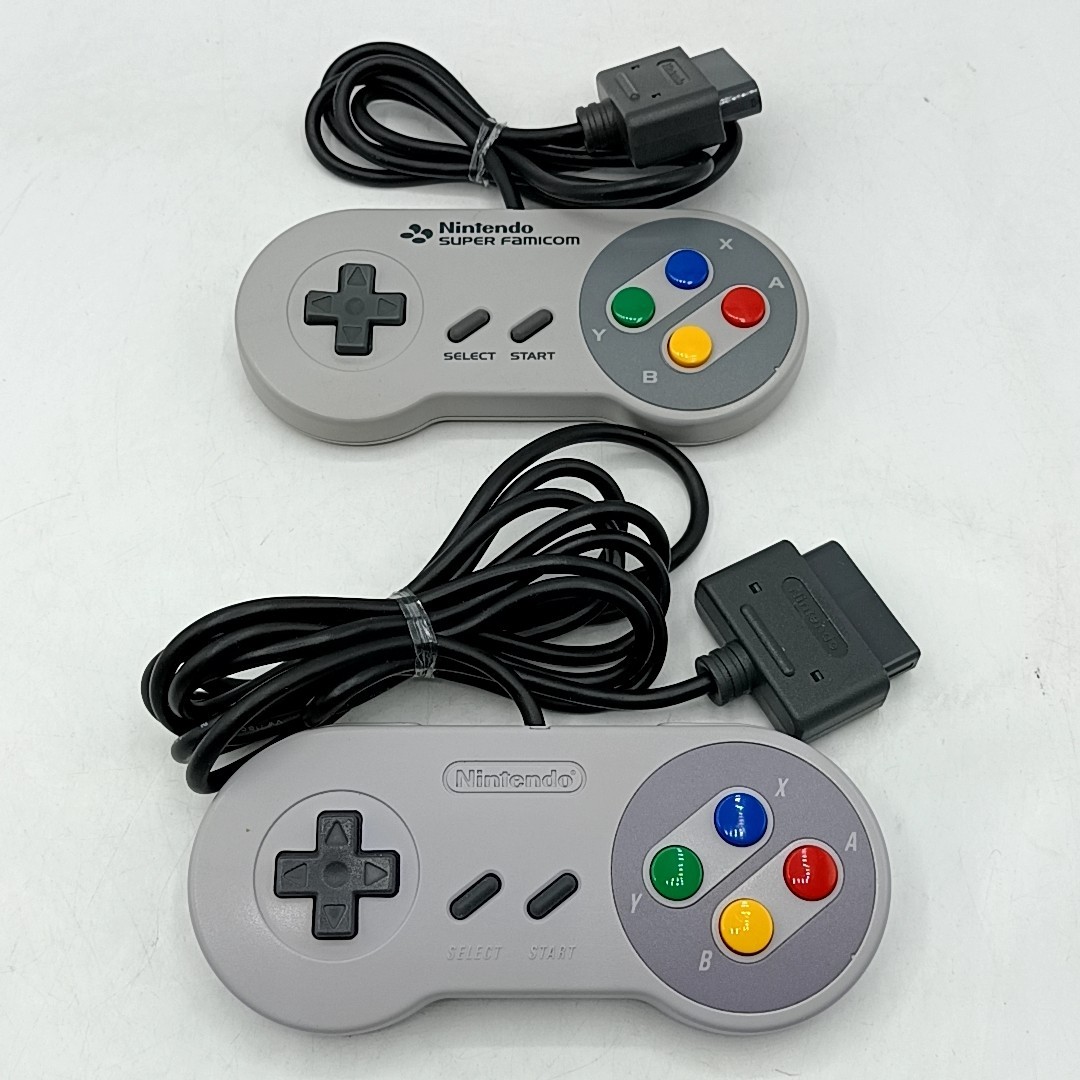 Nintendo Super Famicom Jr. Console w/ Accessories Boxed Set No Manual SFC SNES