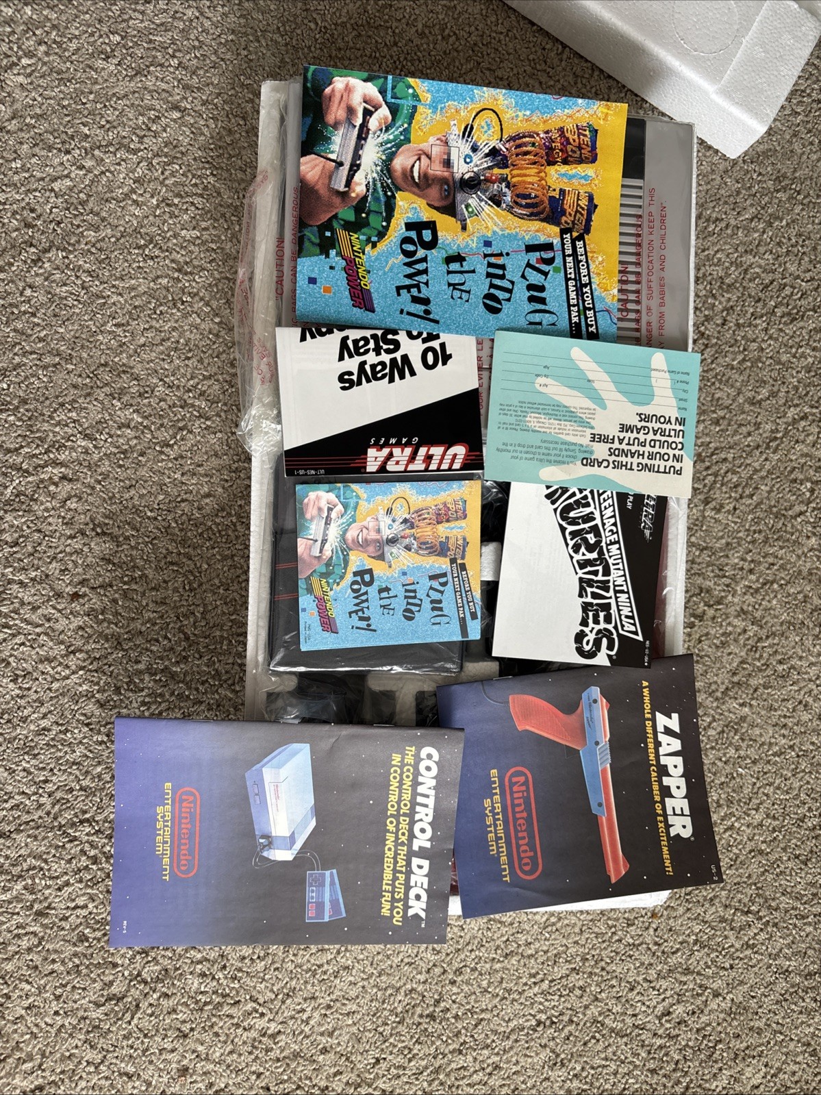 New Nintendo NES Action Set Home Console – White/Gray