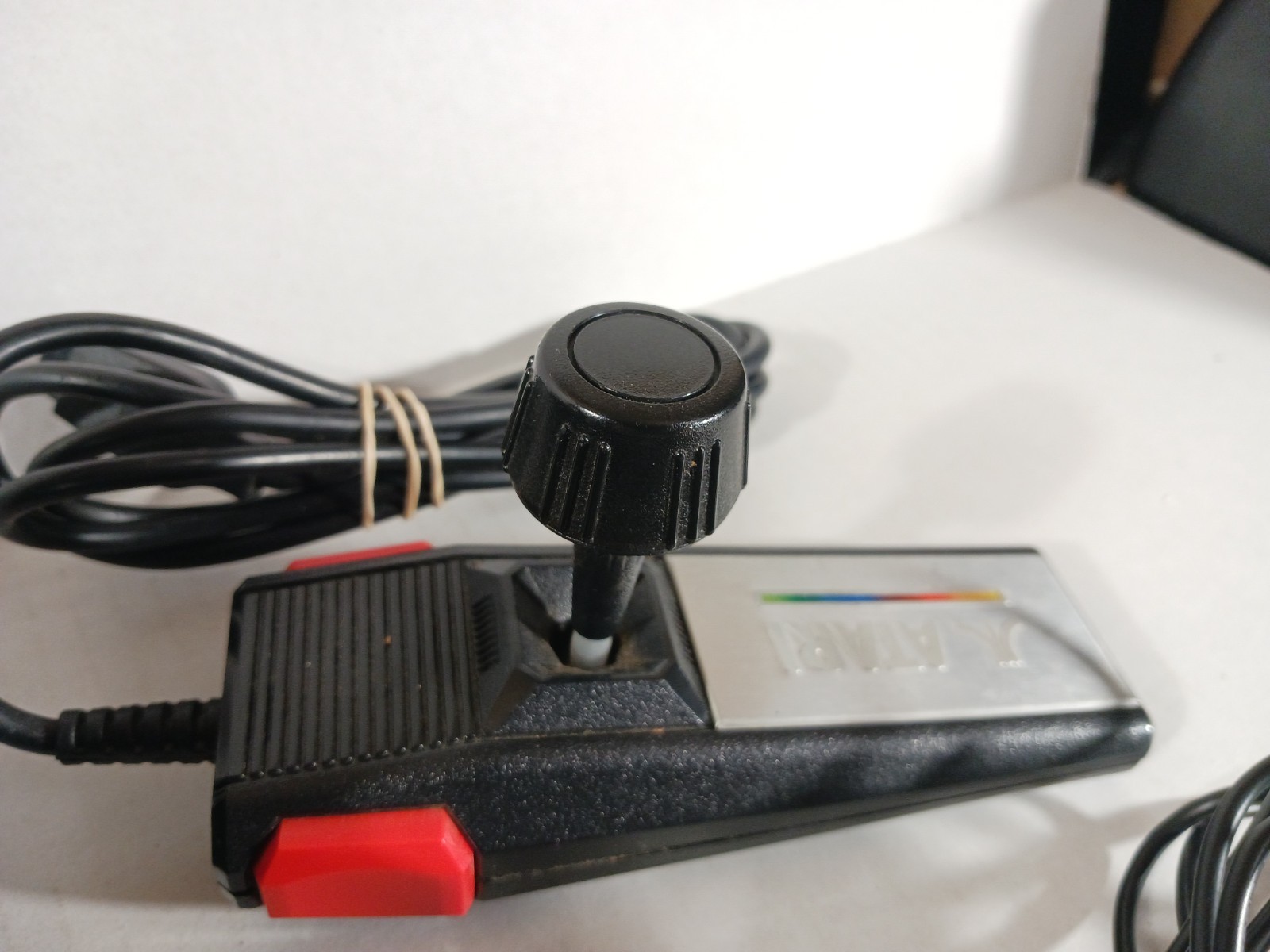 Atari 7800 Console Bundle New Power Cord Cable Adapter Tested 6 Games Lot