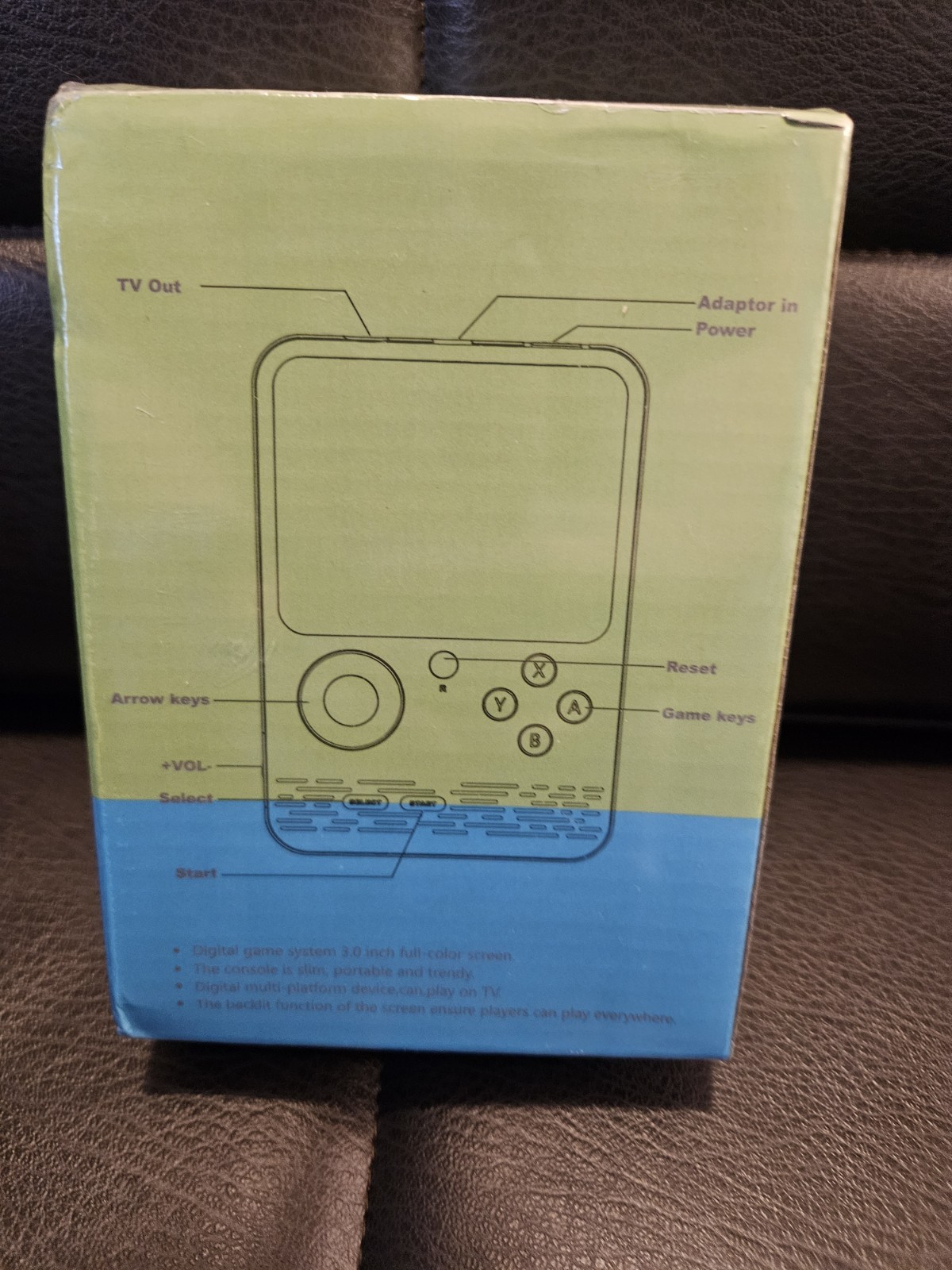Game box G5 Handheld Game System 3.0″ HD Screen, Gamepad, With TV Connection