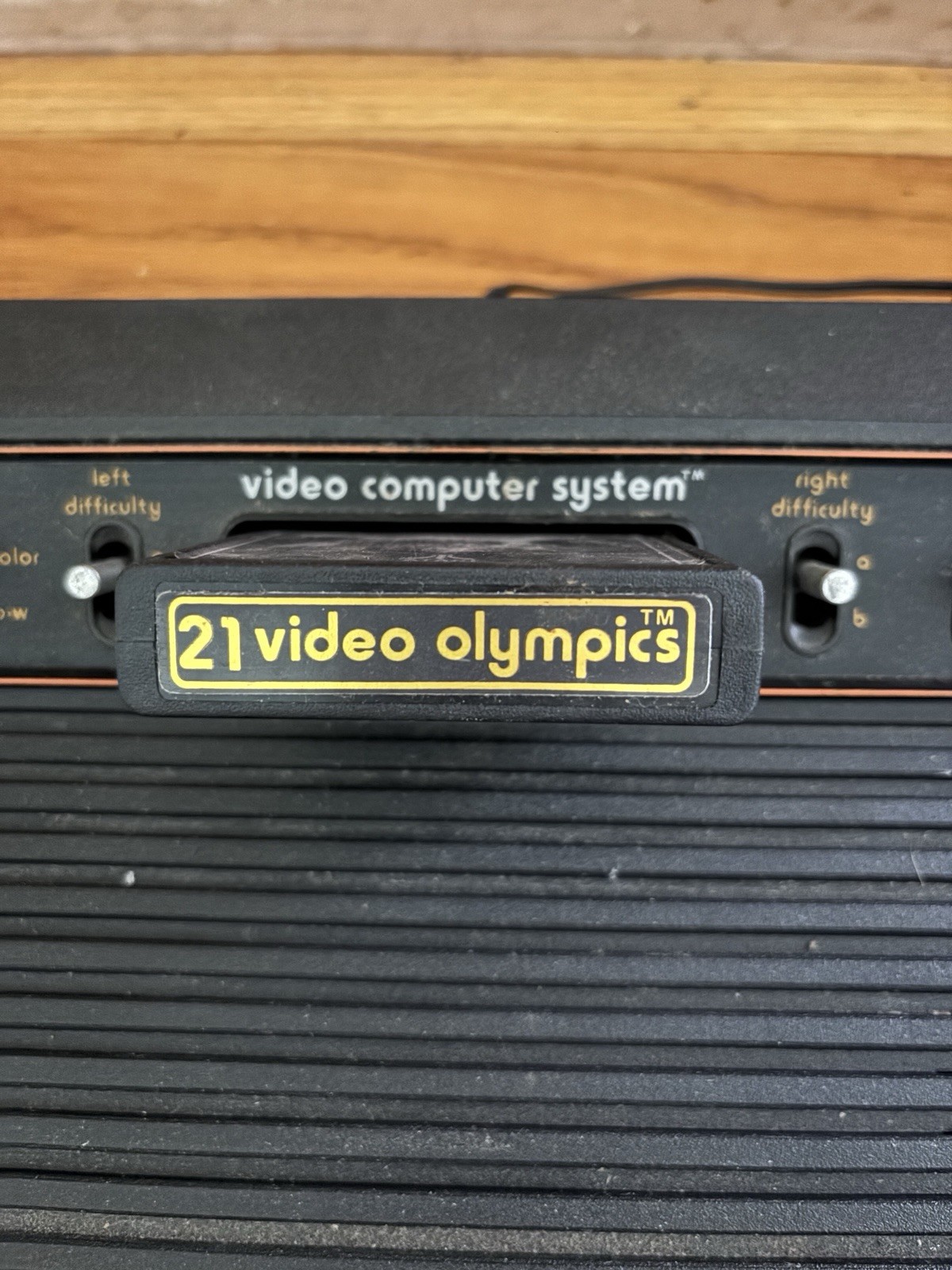 VintGd Atari 2600 Video Game Console No Controllers