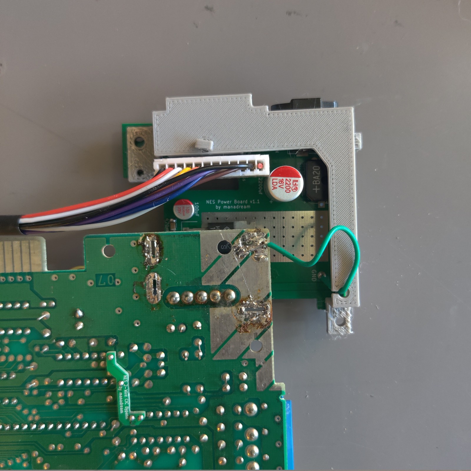 NES RGB Installation + Recap (Includes RGB Board and Parts)