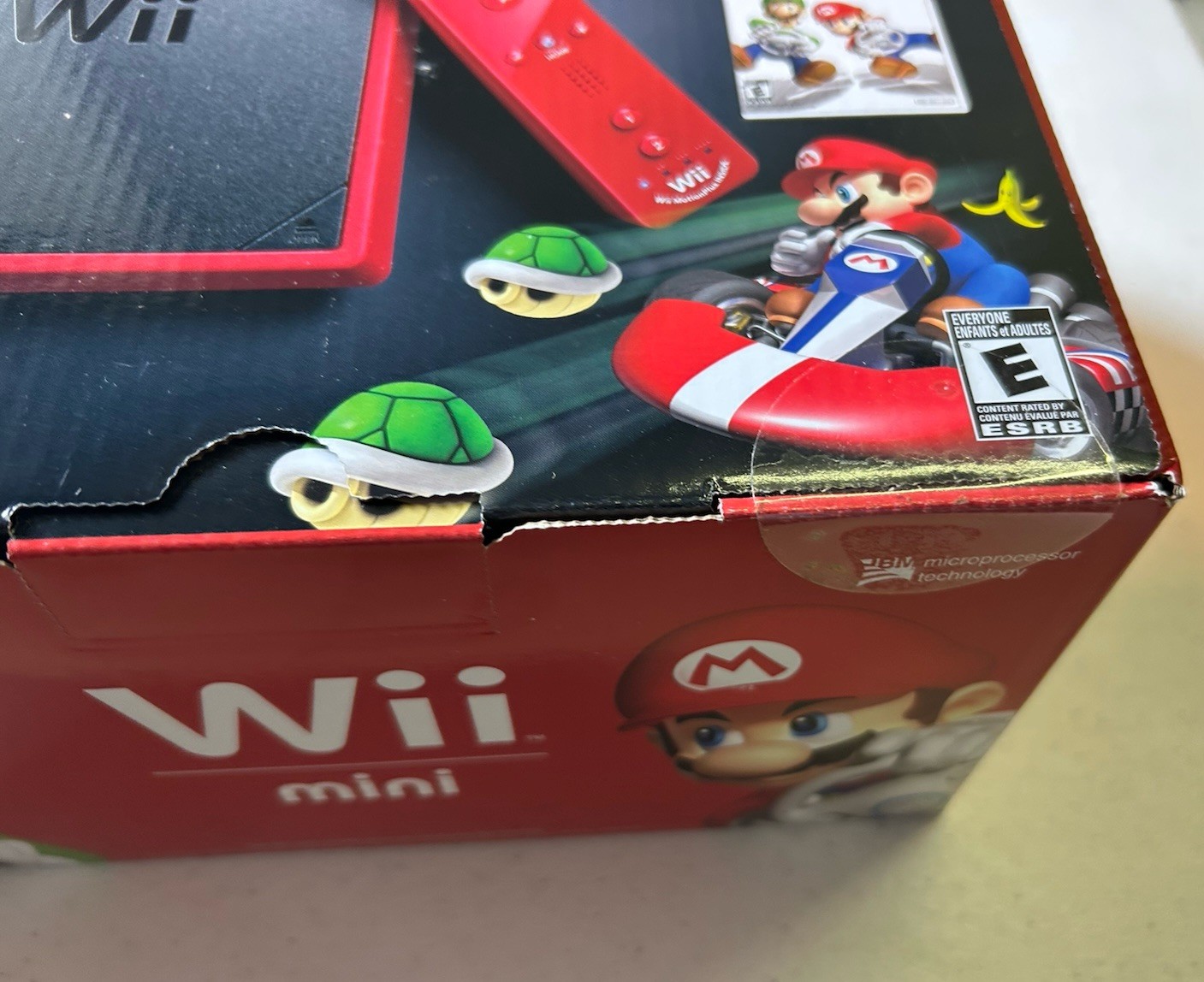Nintendo Wii Mini Black Red Console Mario Kart Bundle Factory SEALED BRAND NEW