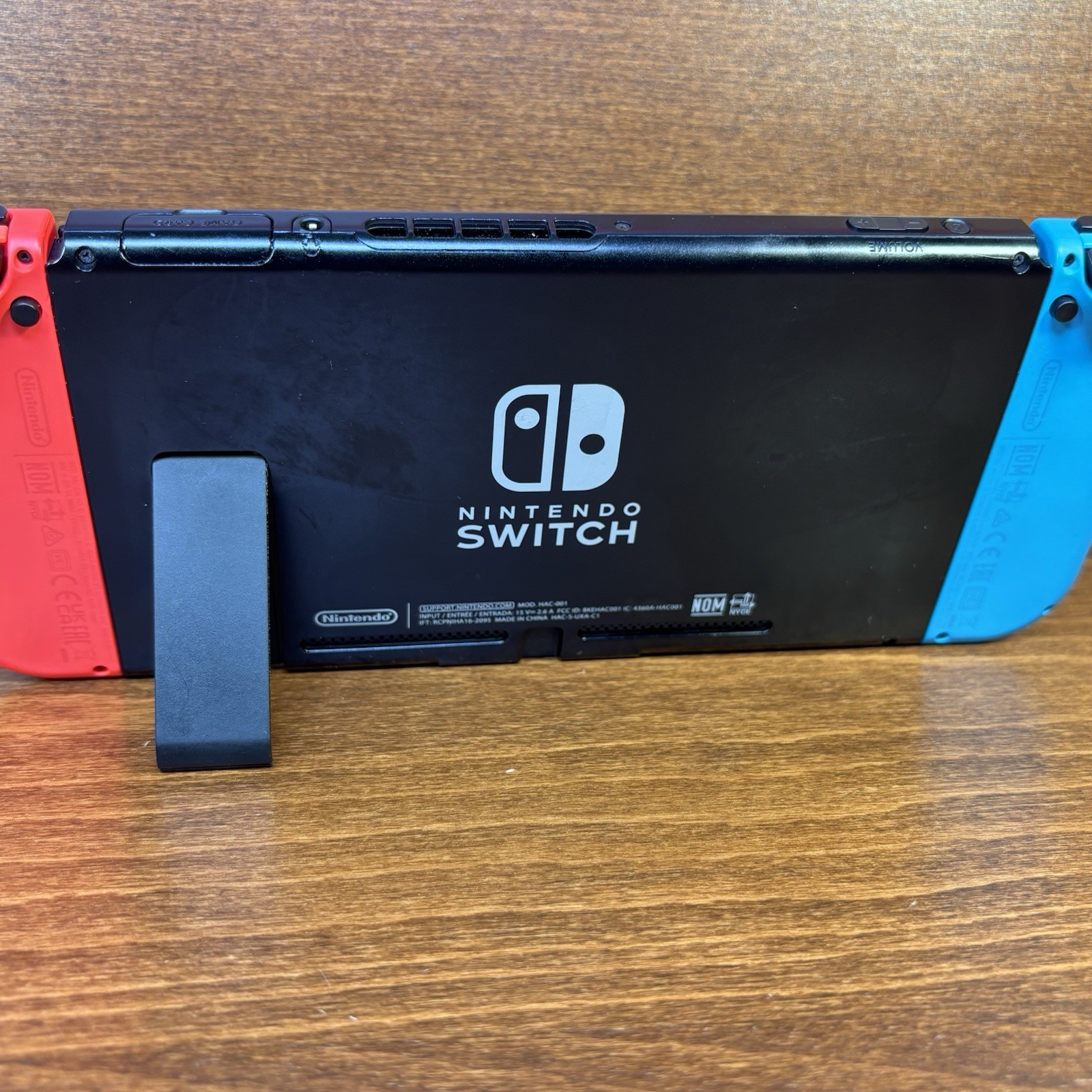 Nintendo Switch with Neon Blue & Neon Red Joy-Con | Works Perfectly | HAC-001
