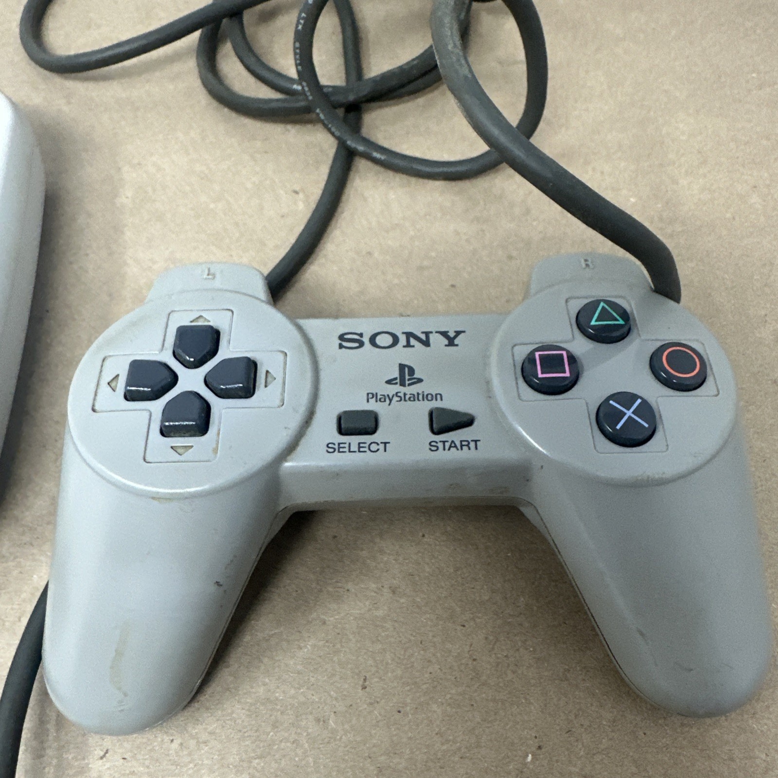 Sony PS One Model SCPH-101 Video Game Console Bundle w/1 Controller – Tested