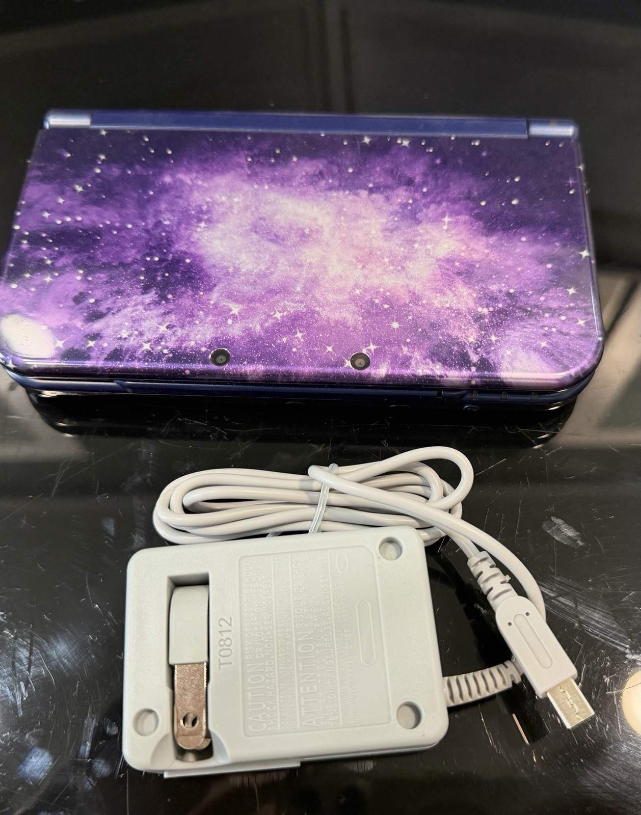 Nintendo New 3DS XL Galaxy Edition Handheld System Game Card Slot Needs Replaced