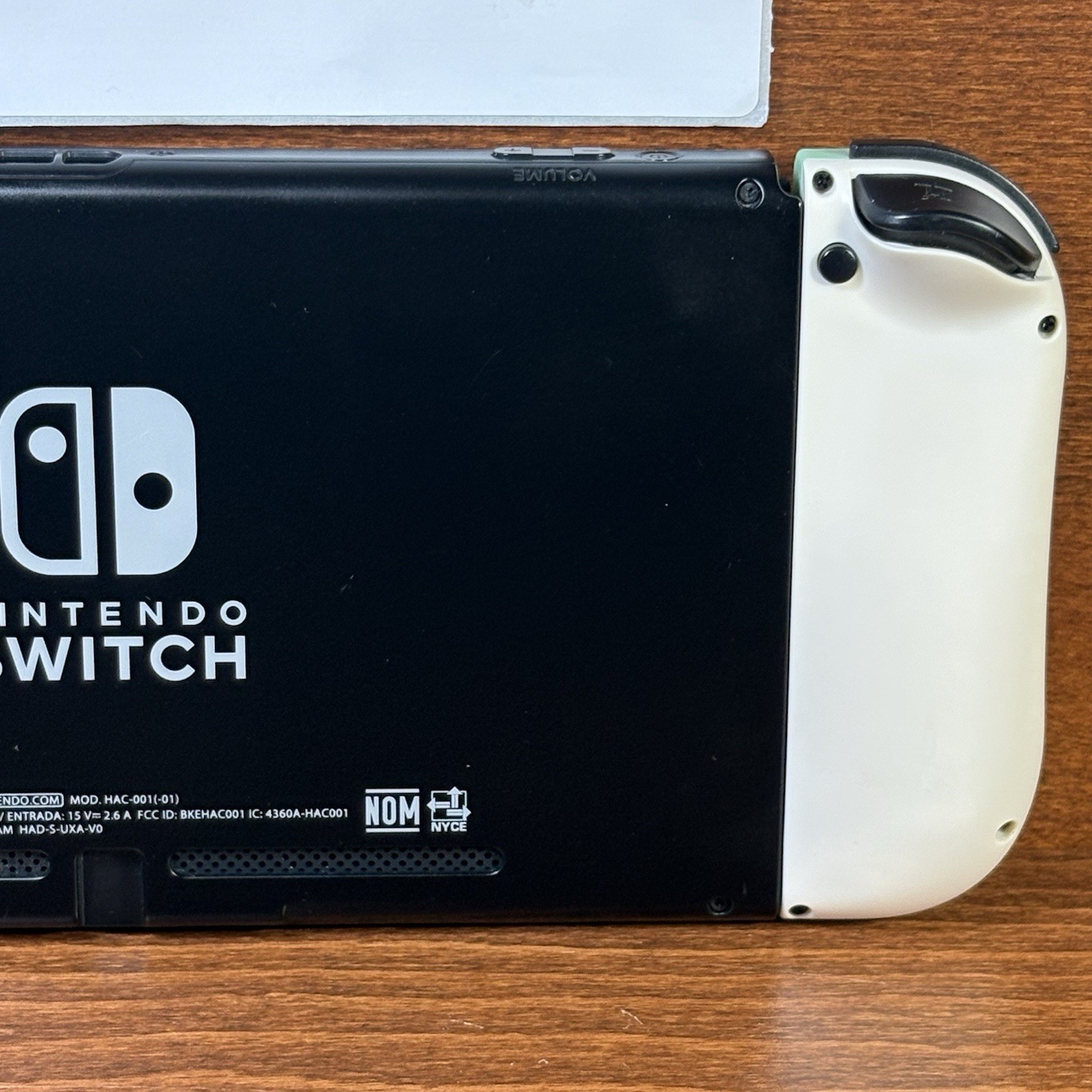 Nintendo Switch with Blue & Green Controllers | Works Perfectly | Case Included