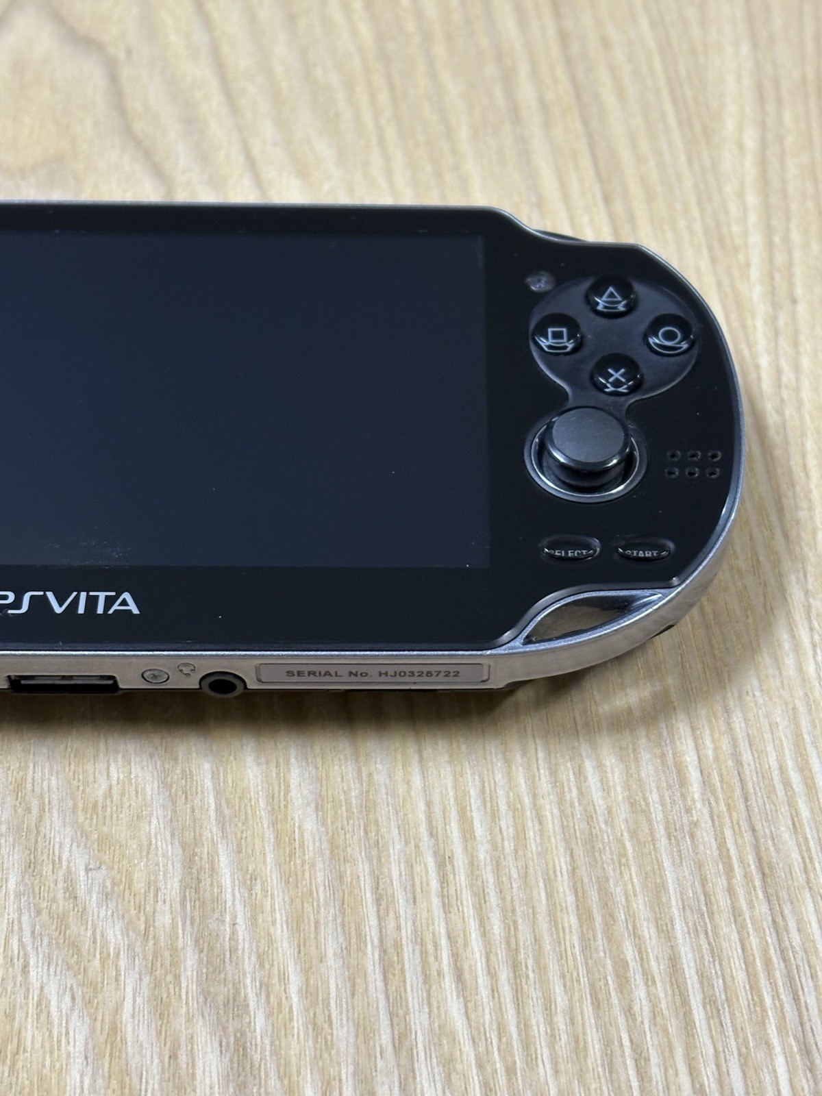 PlayStation PS Vita PCH-1000 Black Console Tested Working Japan