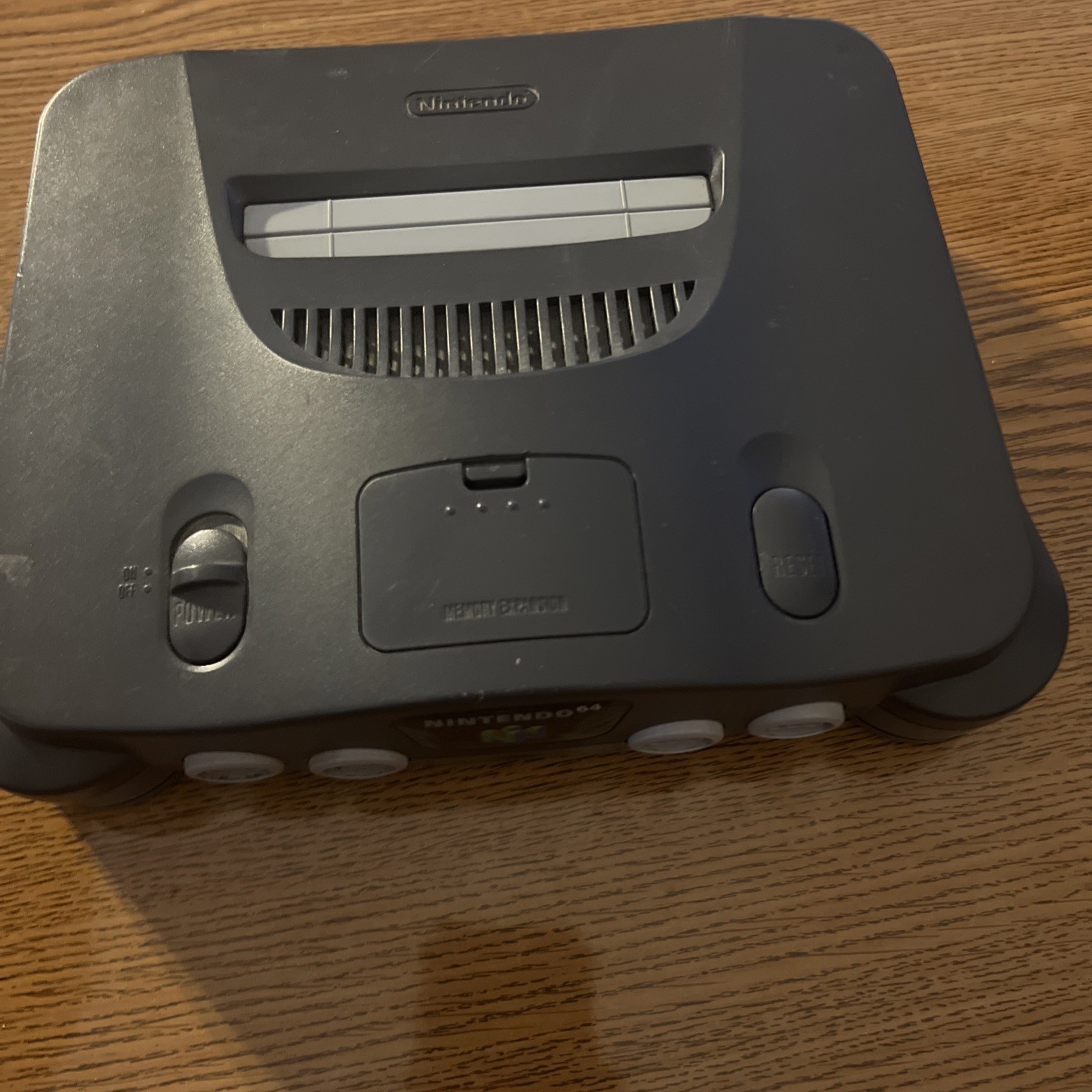 Nintendo 64 System 32MB Home Console – Black UNTESTED NO CORDS
