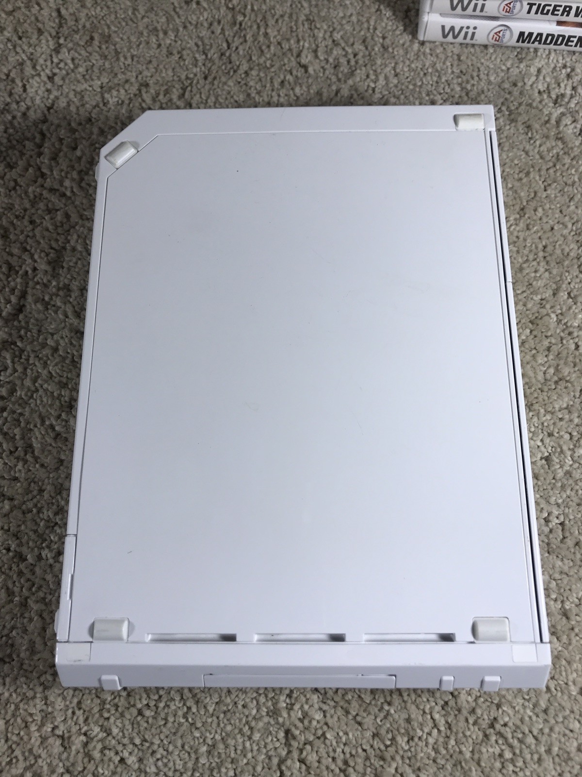 Nintendo Wii White Console w/ Controller, 6 Games, Cables Tested/Works