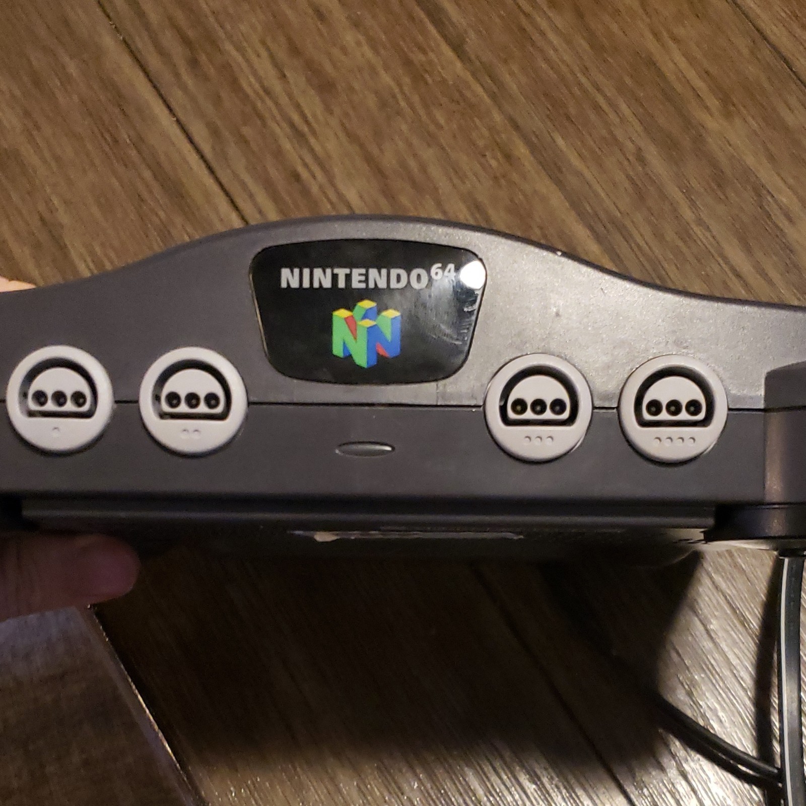 Nintendo 64 NUS-001(USA) Gray Console NTSC-U/C w/ 4 Controllers AV/Power