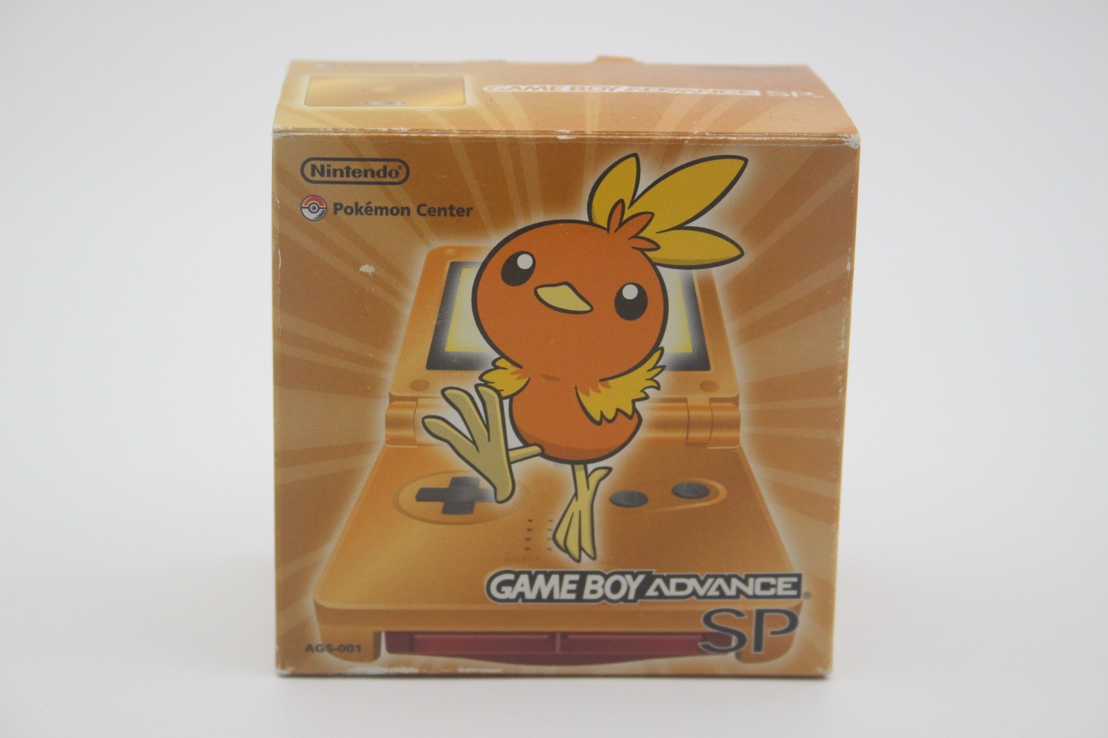 Nintendo Gameboy Advance SP Pokemon Center Torchic Edition Console Bundle
