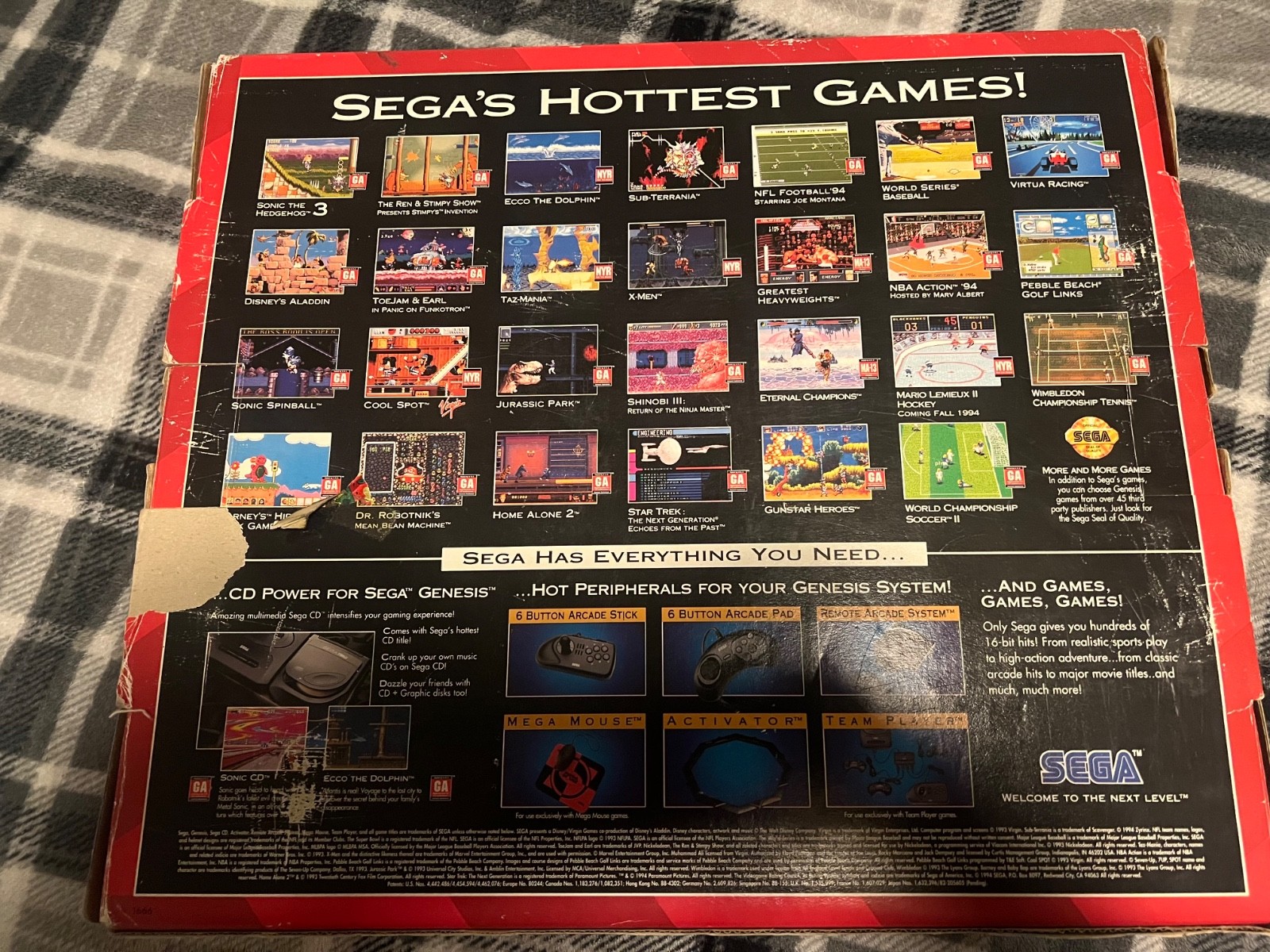 SEGA Genesis II 16MB Complete In Box, very clean