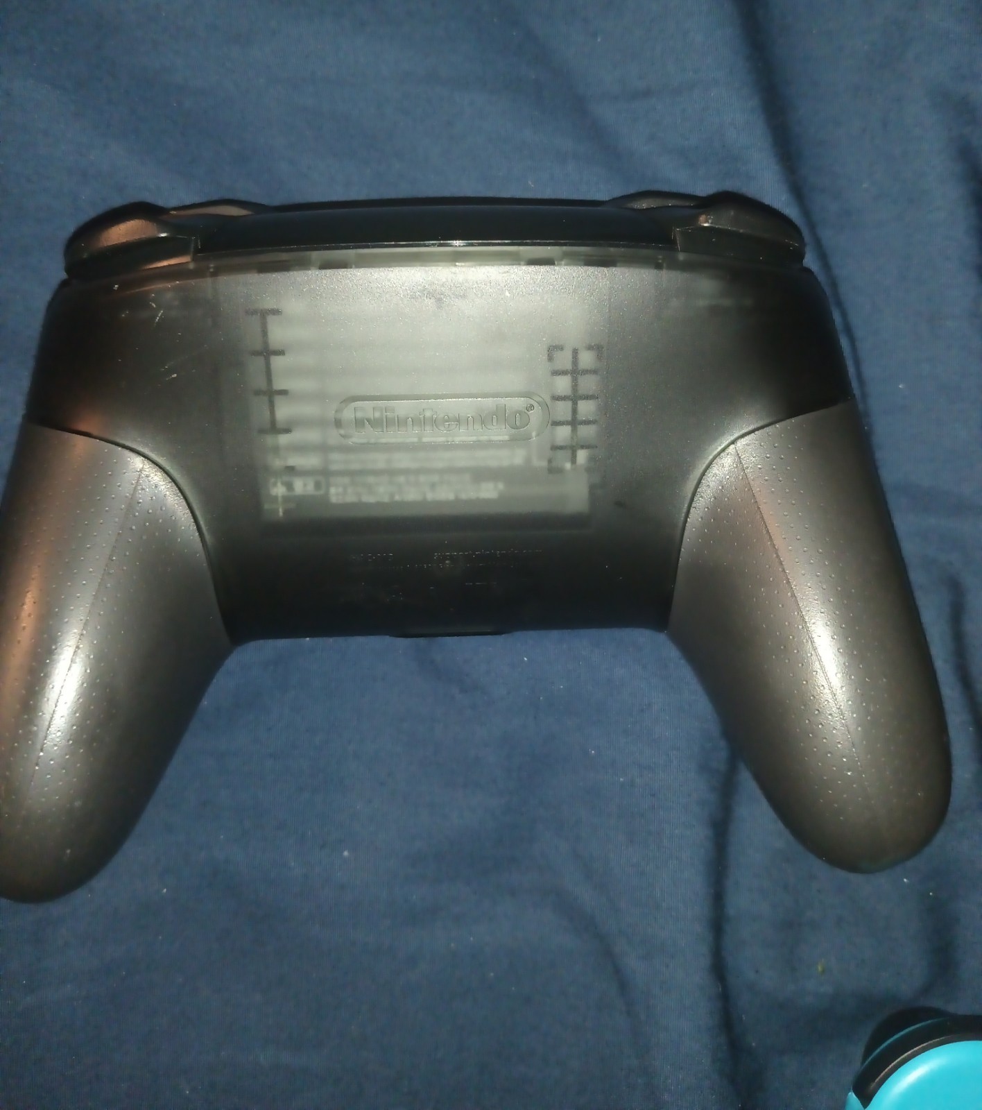 Nintendo Switch console with dock and two controllers