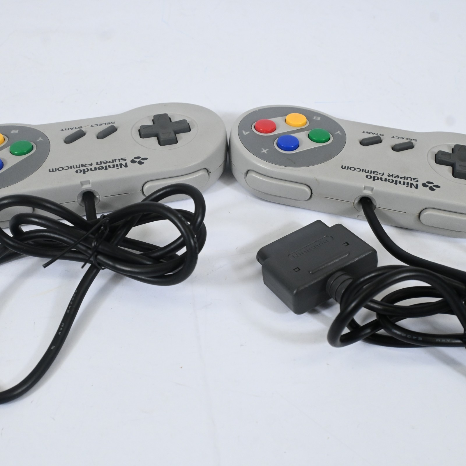 Nintendo Super Famicom Console Boxed Tested Working 2 Controllers AV Cable