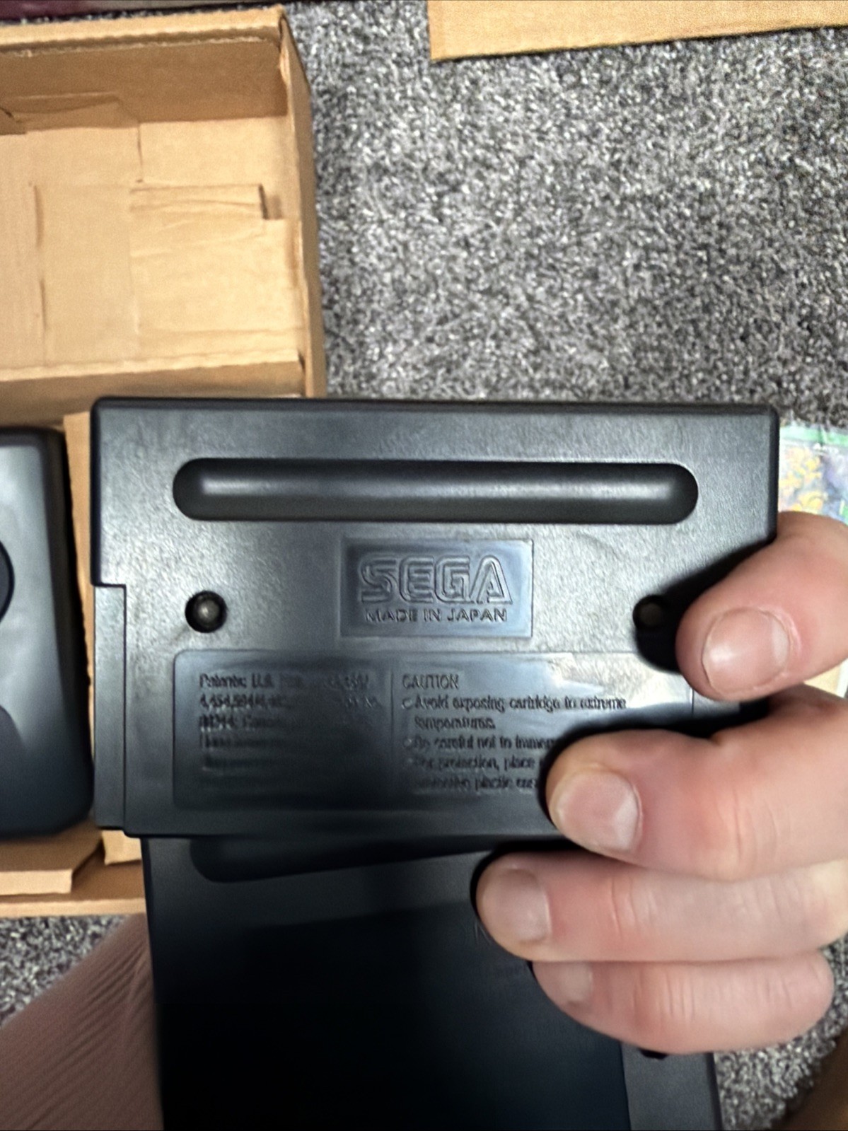 SEGA Genesis Model 2 Core System CIB w/ Sonic 2 Cardboard Inserts OEM WORKING